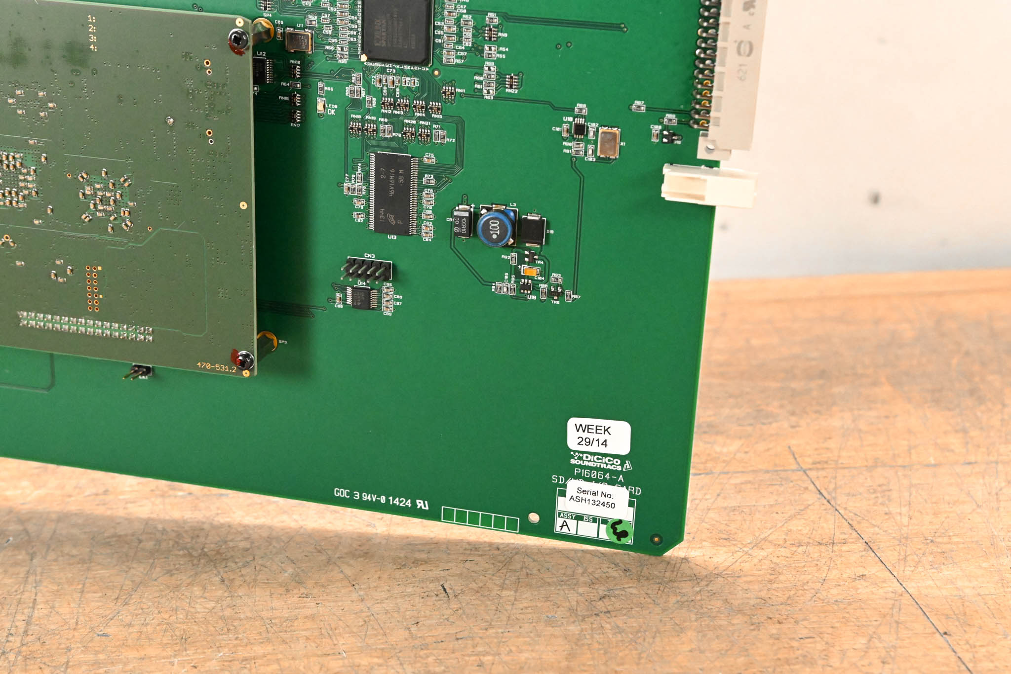 DiGiCo SD Series SDI/HD-SDI Embedder (8ch) / De-Embedder (8ch) Card