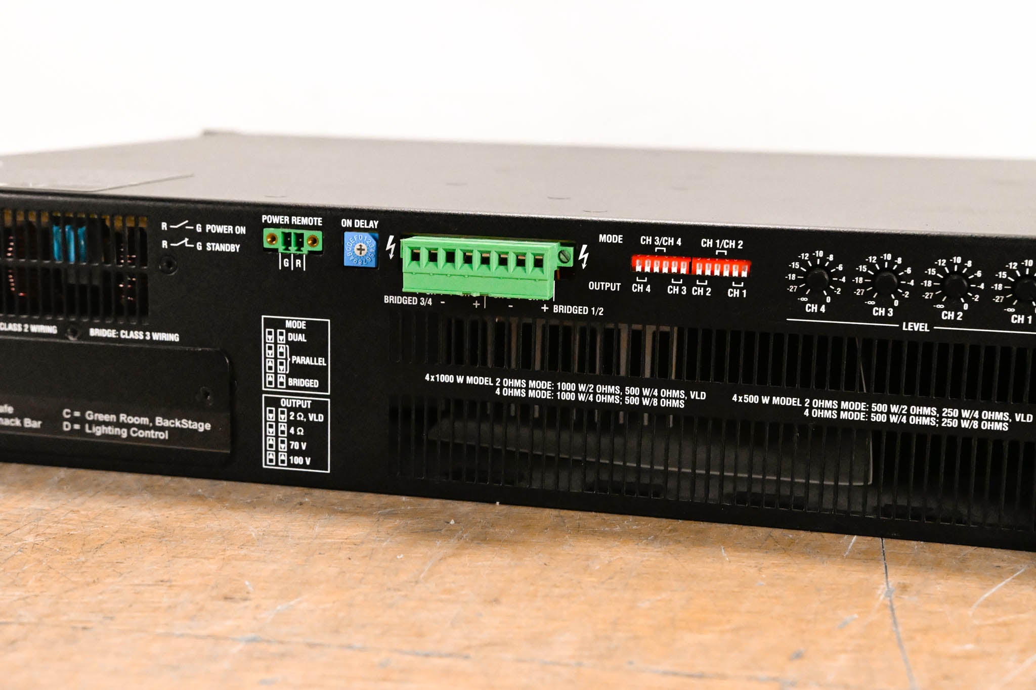 Electro-Voice (EV) CPS4.10 4-Channel 1000W Power Amplifier