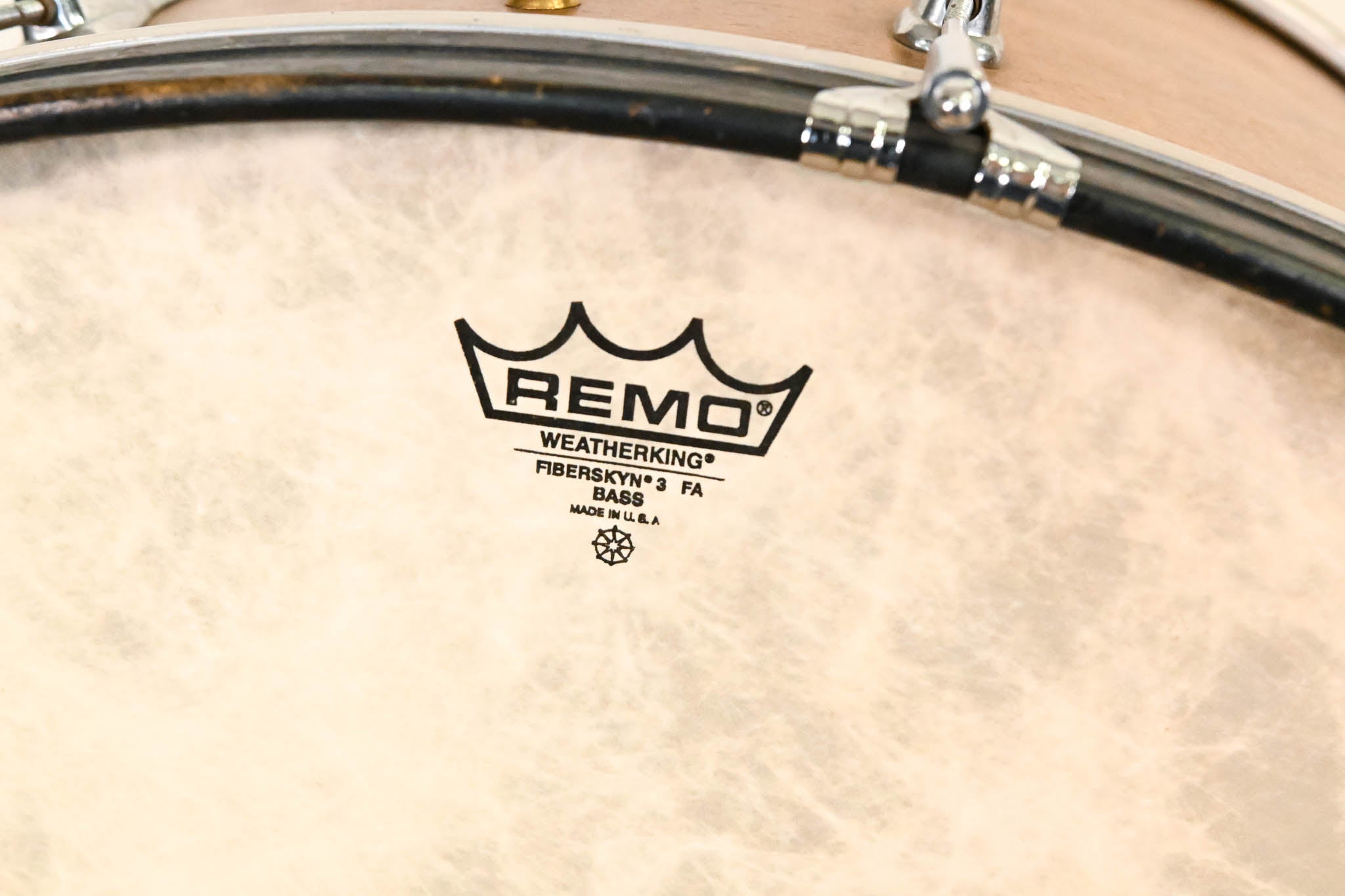 Unbranded 32" Concert Bass Drum with Remo Fiberskyn Heads