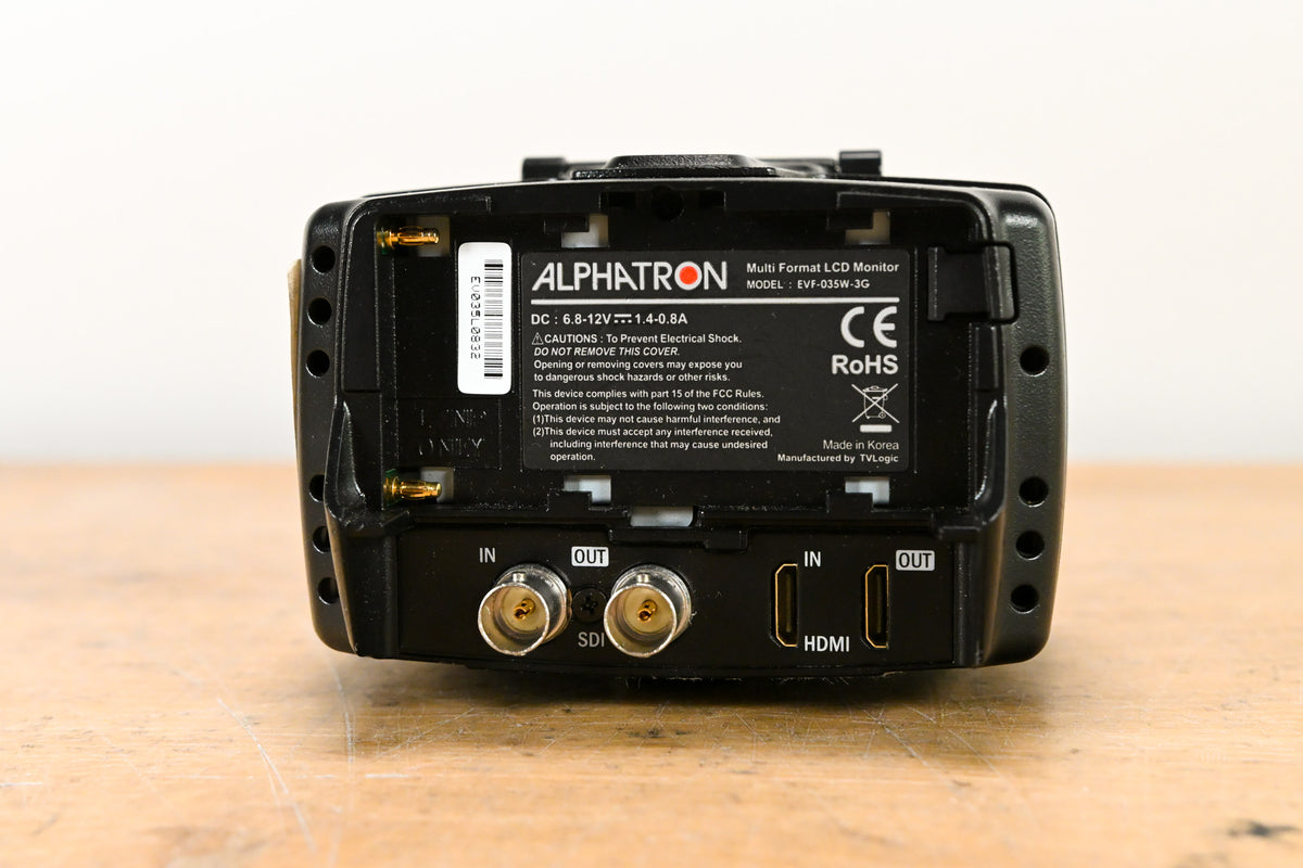 Alphatron EVF-035W-3G Electronic Viewfinder