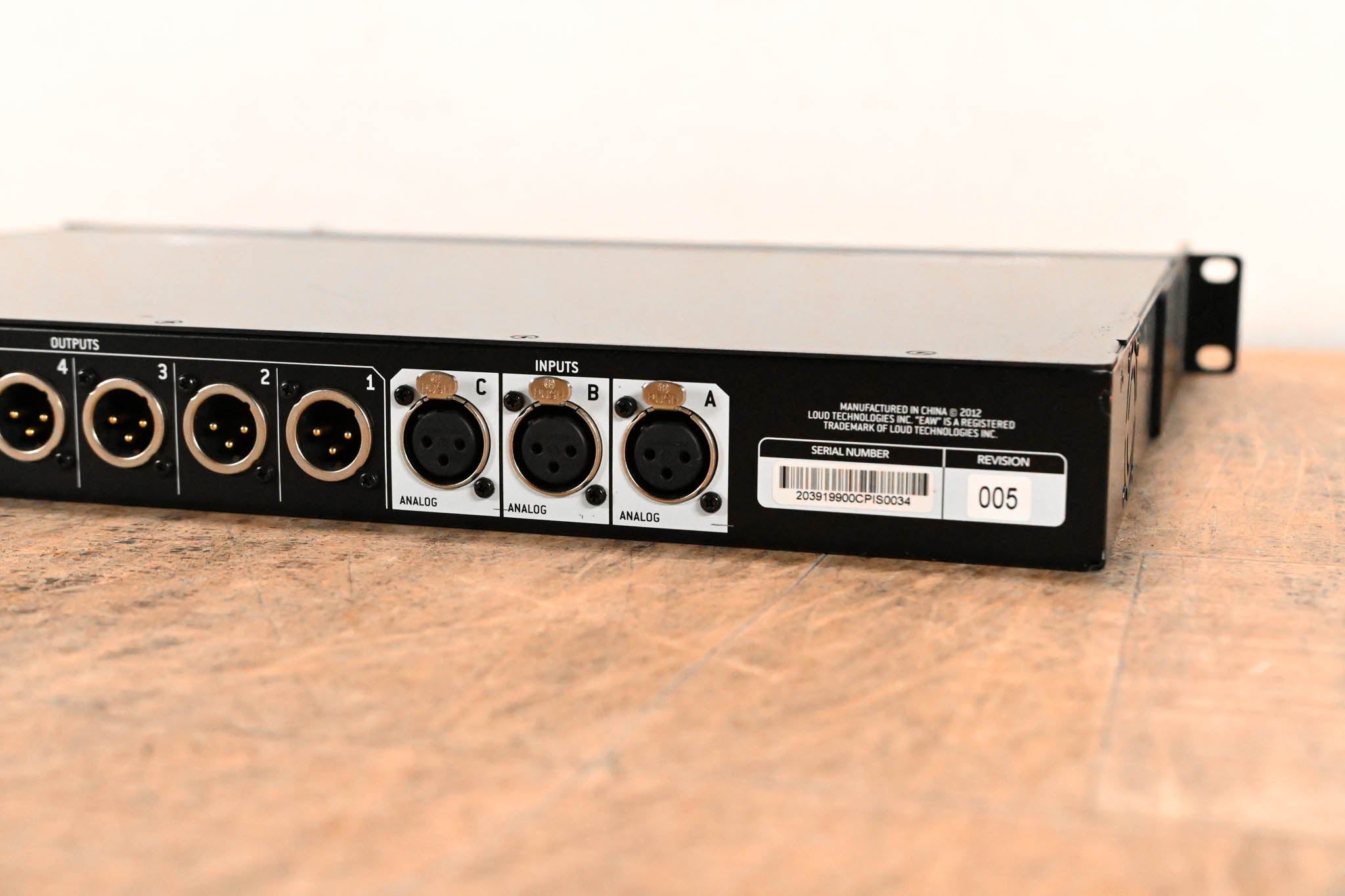 EAW UX3600 3x6 Digital Signal Processor