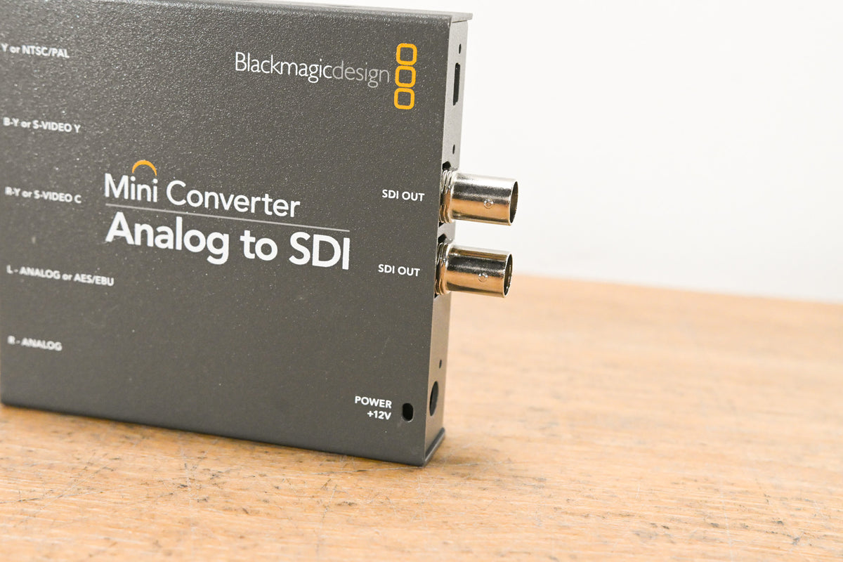 Blackmagic Design Mini Converter Analog to SDI (NO POWER SUPPLY)