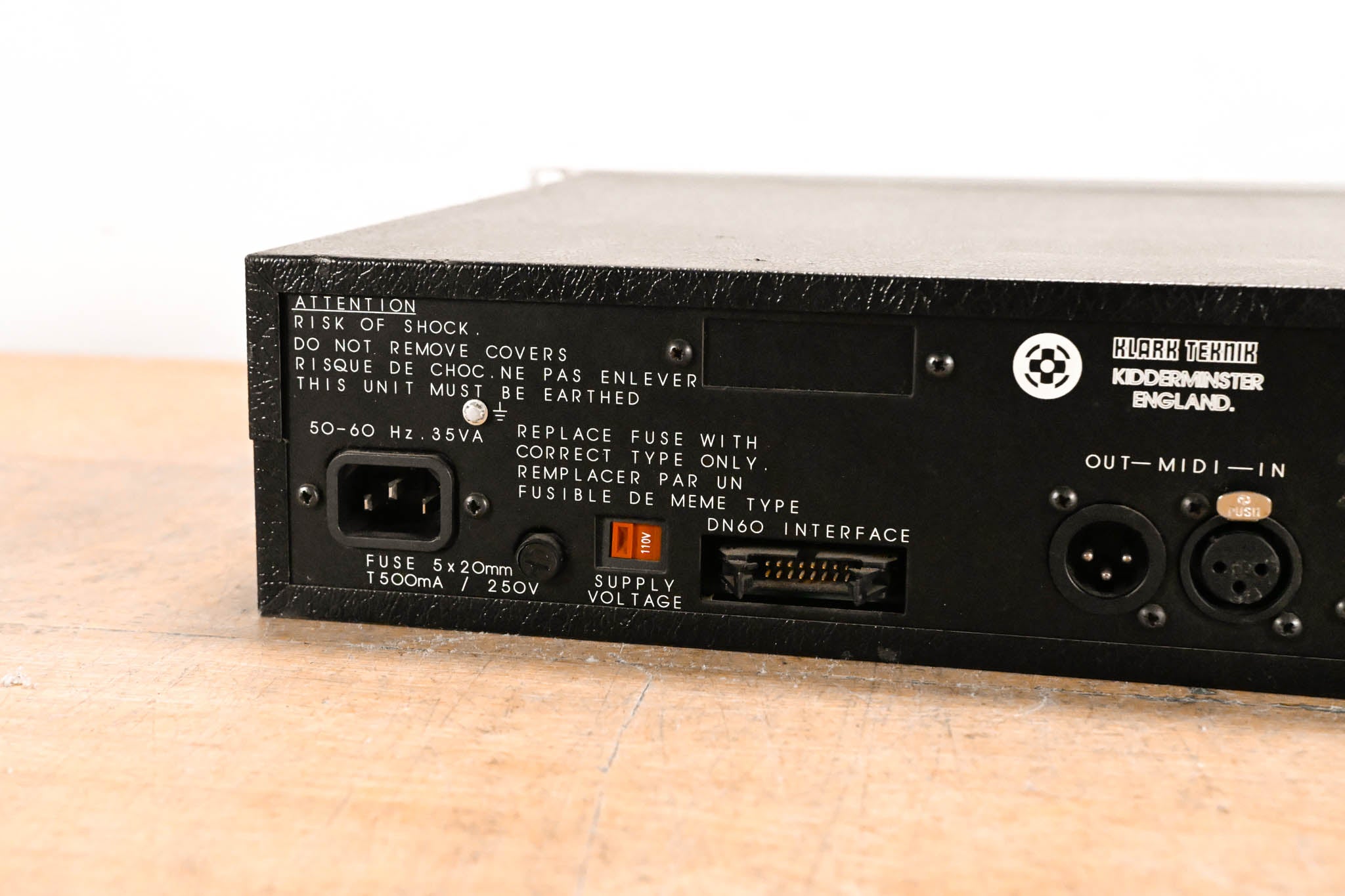 Klark Teknik DN3601 Programmable Slave Graphic Equalizer