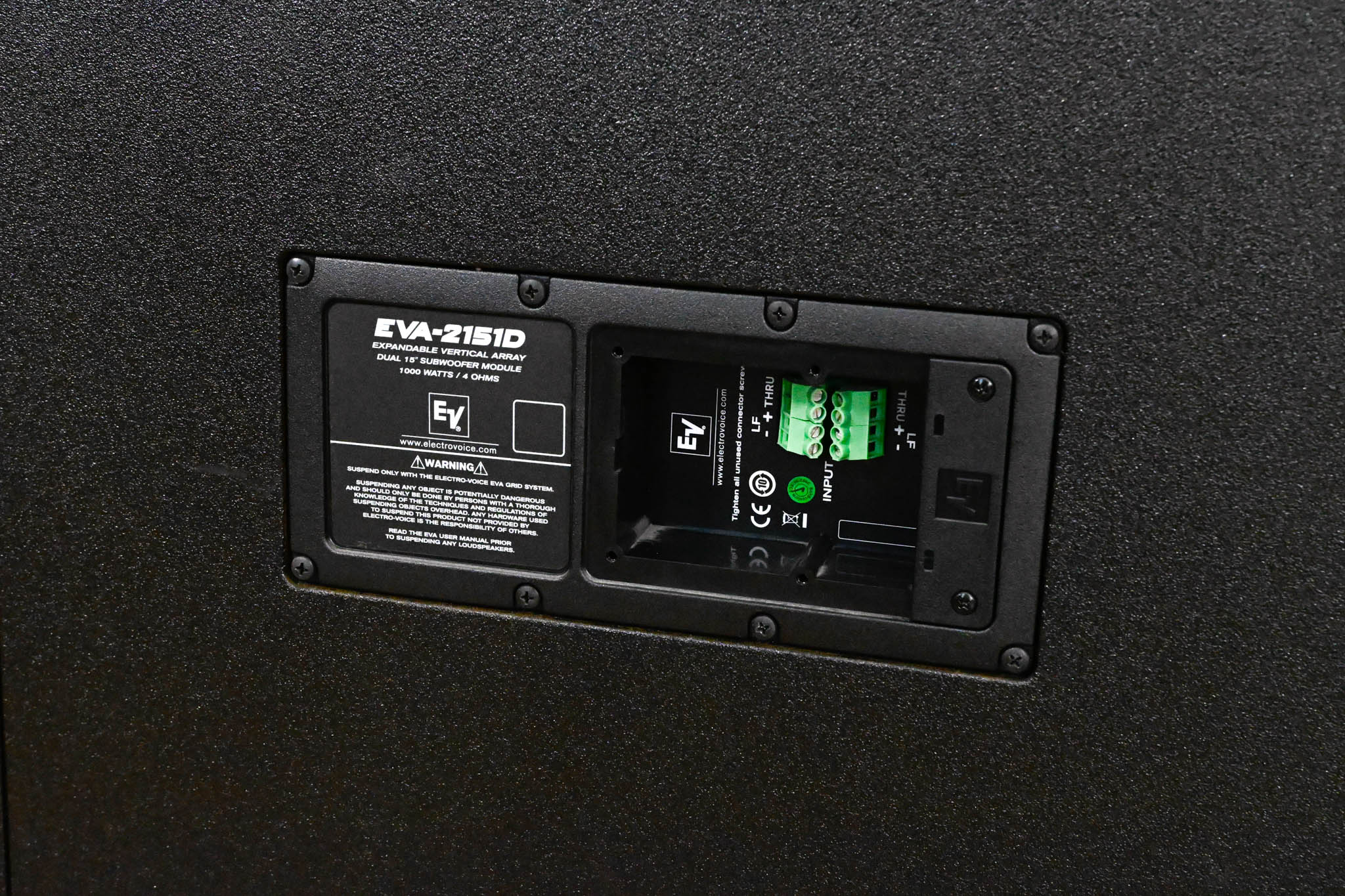 Electro-Voice (EV) EVA-2151D Dual 15" Passive Line Array Subwoofer