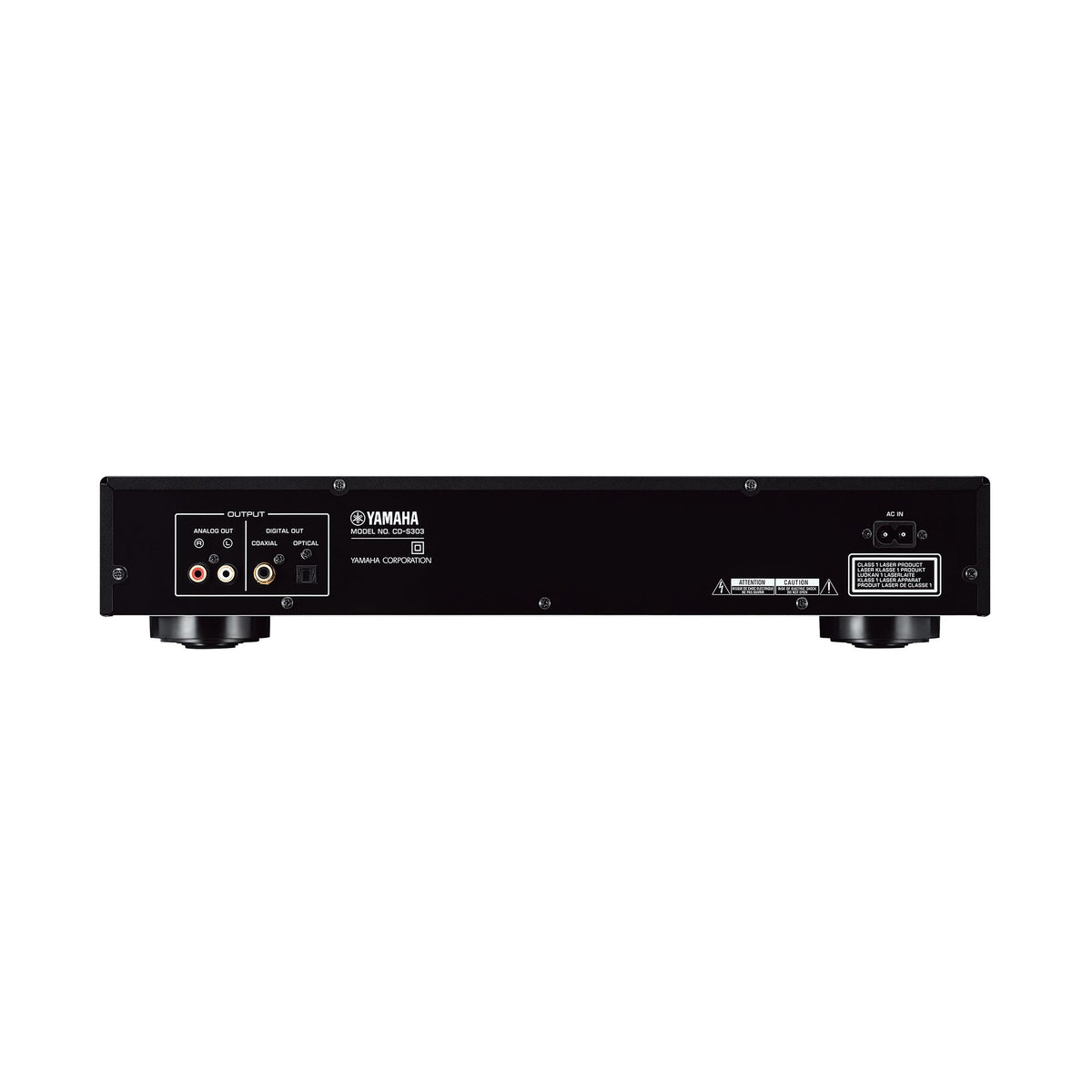 2U Rack mount single disc CD and USB Player