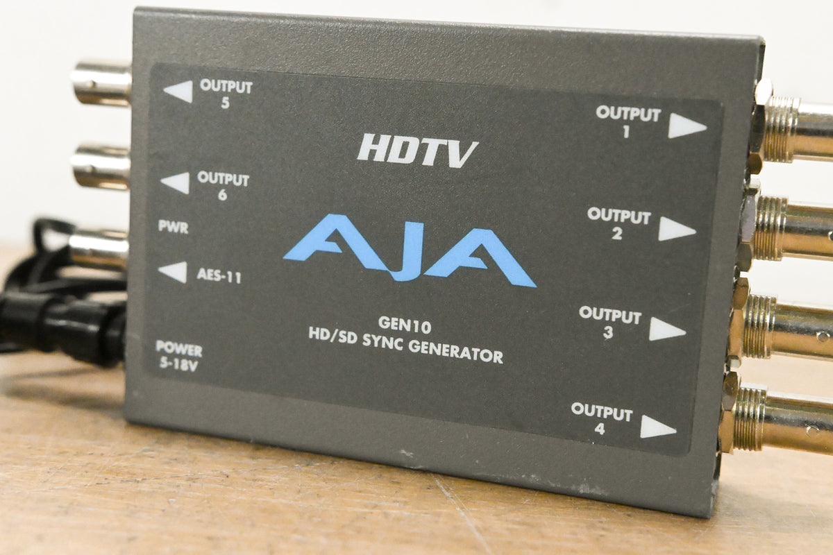 AJA GEN10 HD/SD/AES Sync Generator