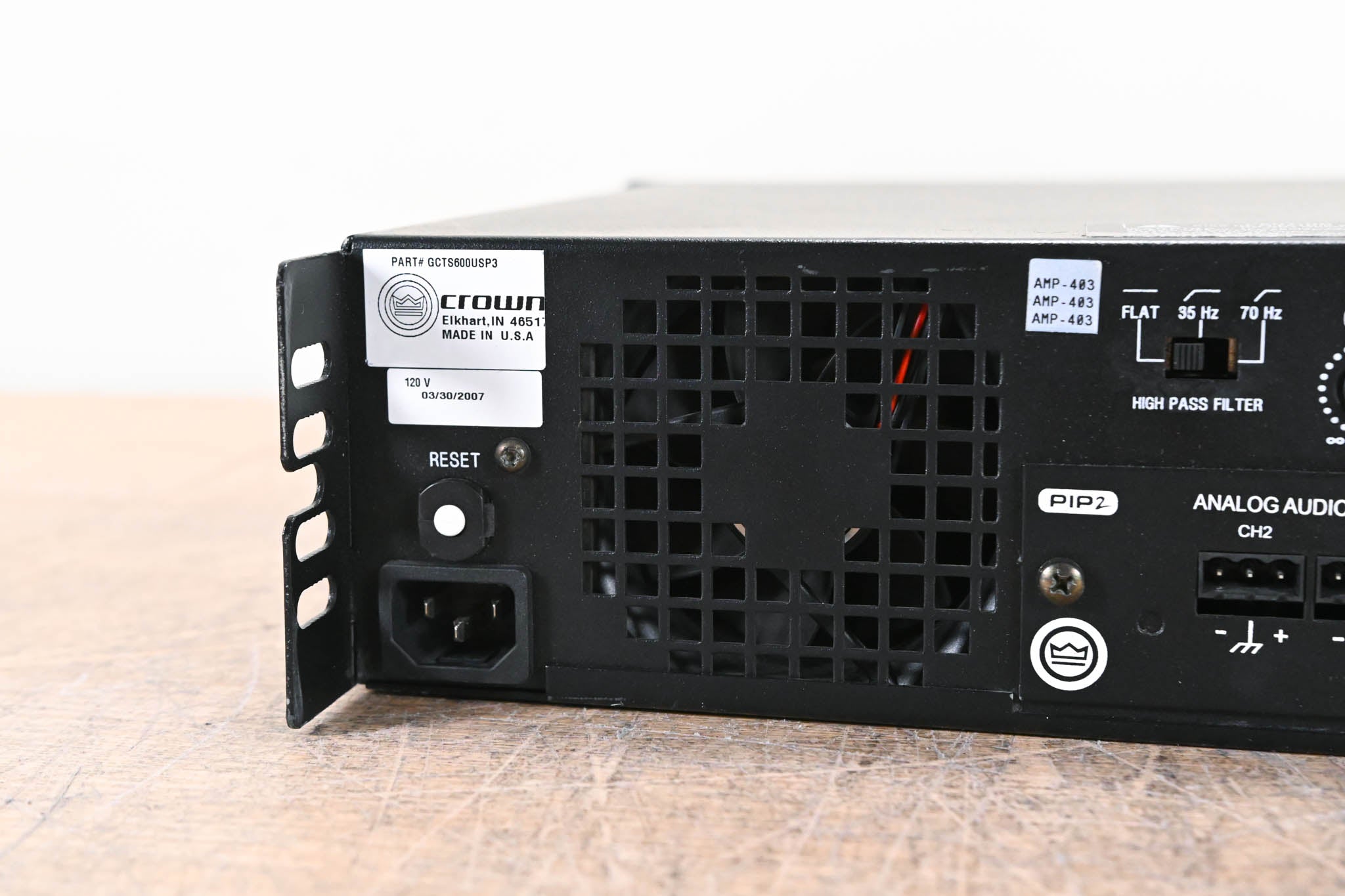 Crown CTs 600 2-Channel Power Amplifier