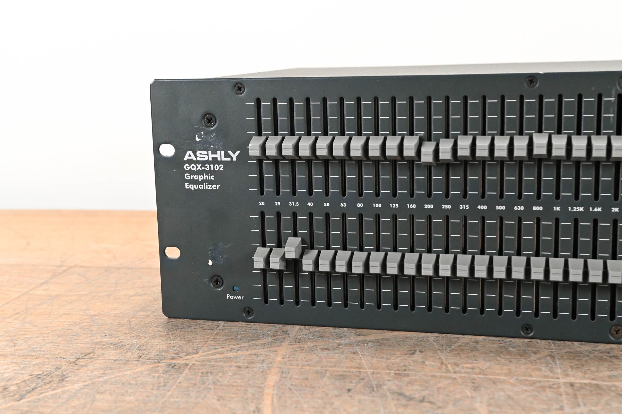 Ashly GQX-3102 2-Channel 31-Band Graphic Equalizer