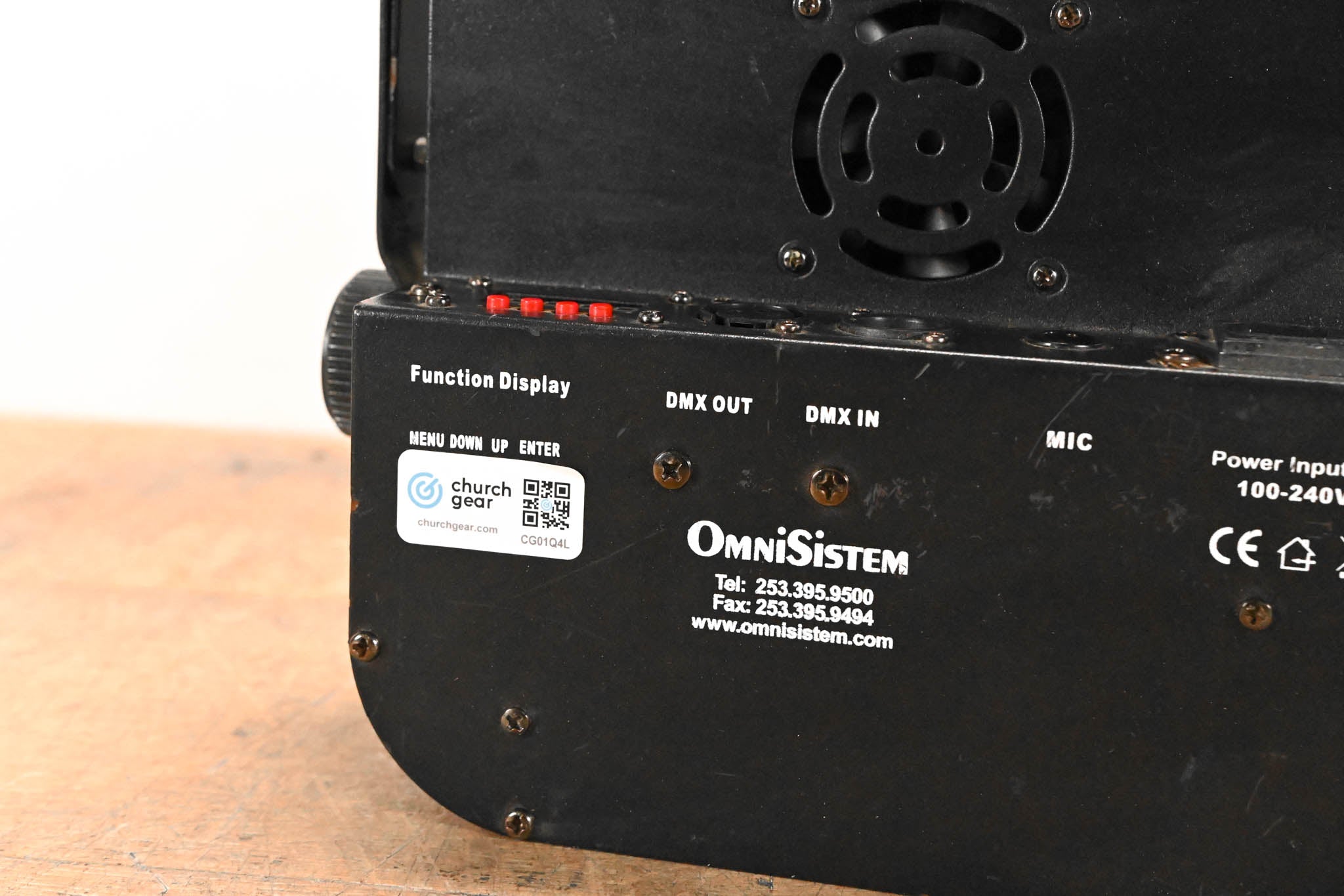 OmniSistem Thin Par Plus RGBW 6 x 10W RGBA Par Can Light
