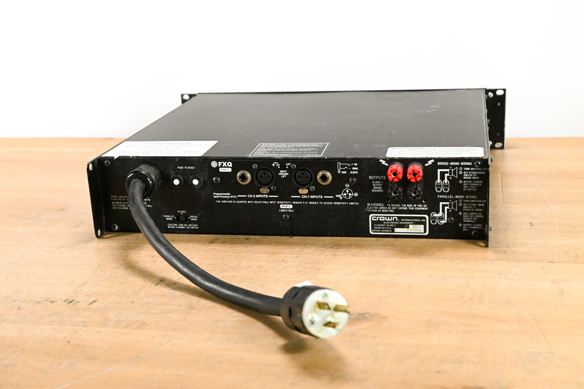 Crown Macro-Tech 2402 2-Channel Power Amplifier