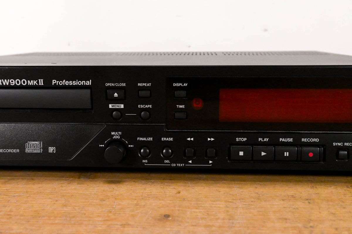 TASCAM CD-RW900 MKII Professional Rack-Mountable CD Recorder/Player
