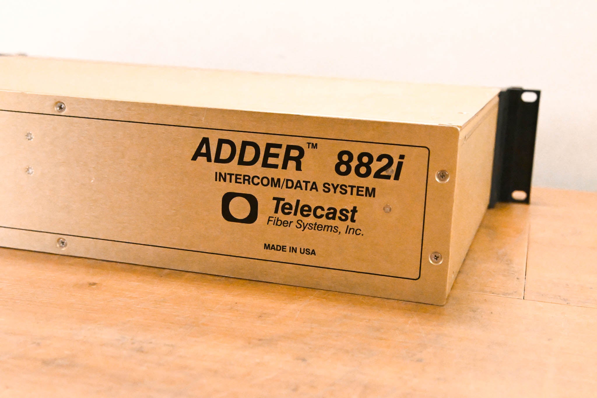 Telecast Fiber Systems Adder 882i Fiber Intercom Data System (NO PSU)