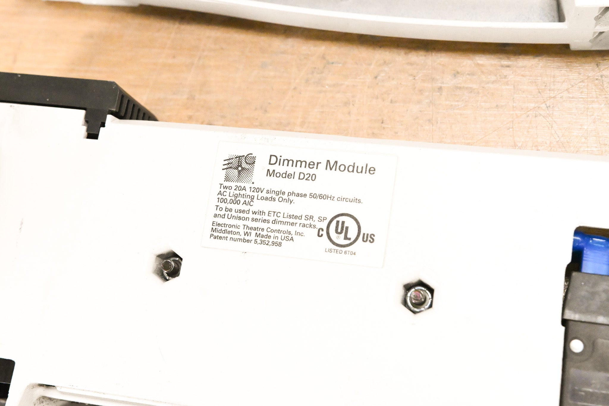 ETC D20 Dual 20A Dimmer Module (Pack of 4)