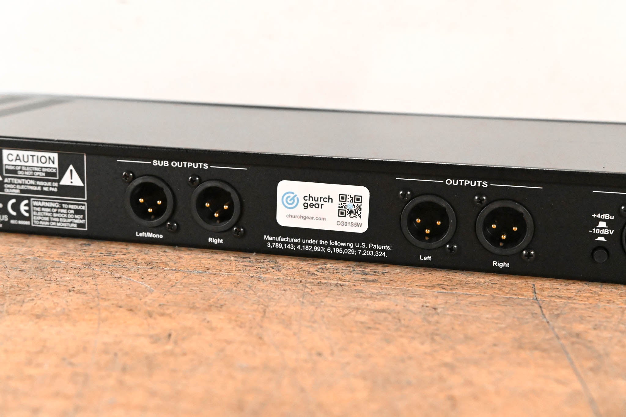 dbx DriveRack PX Powered Speaker Optimizer