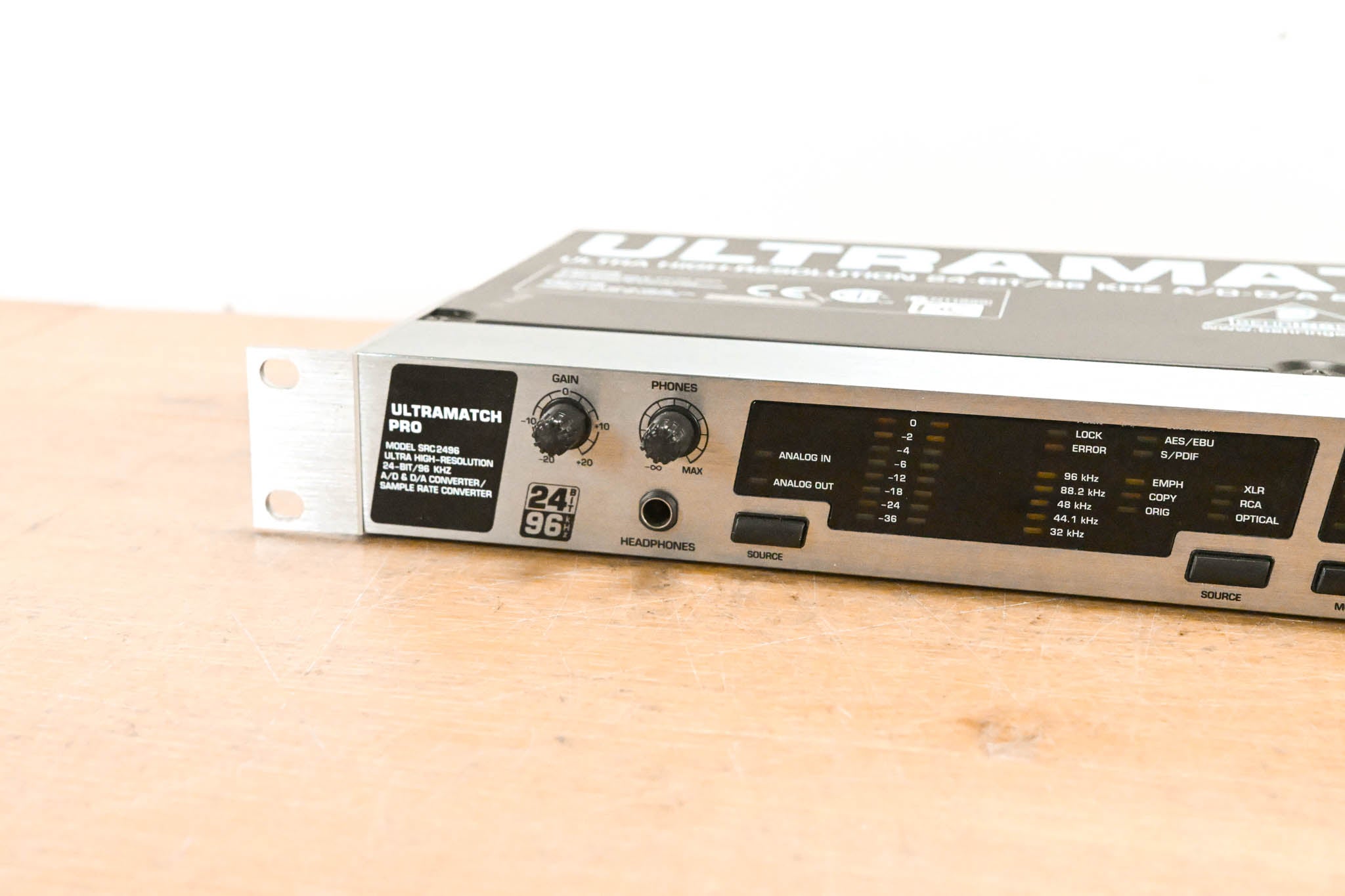 Behringer ULTRAMATCH PRO SRC2496 Sample Rate Converter