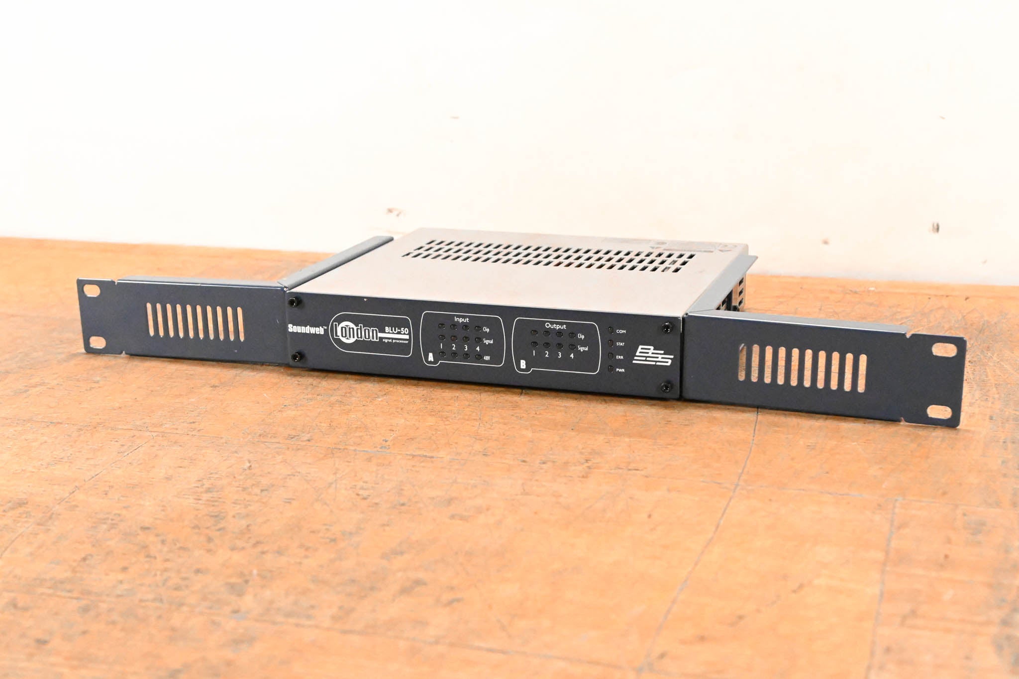 BSS BLU-50 4x4 Signal Processor with BLU Link (NO POWER SUPPLY)