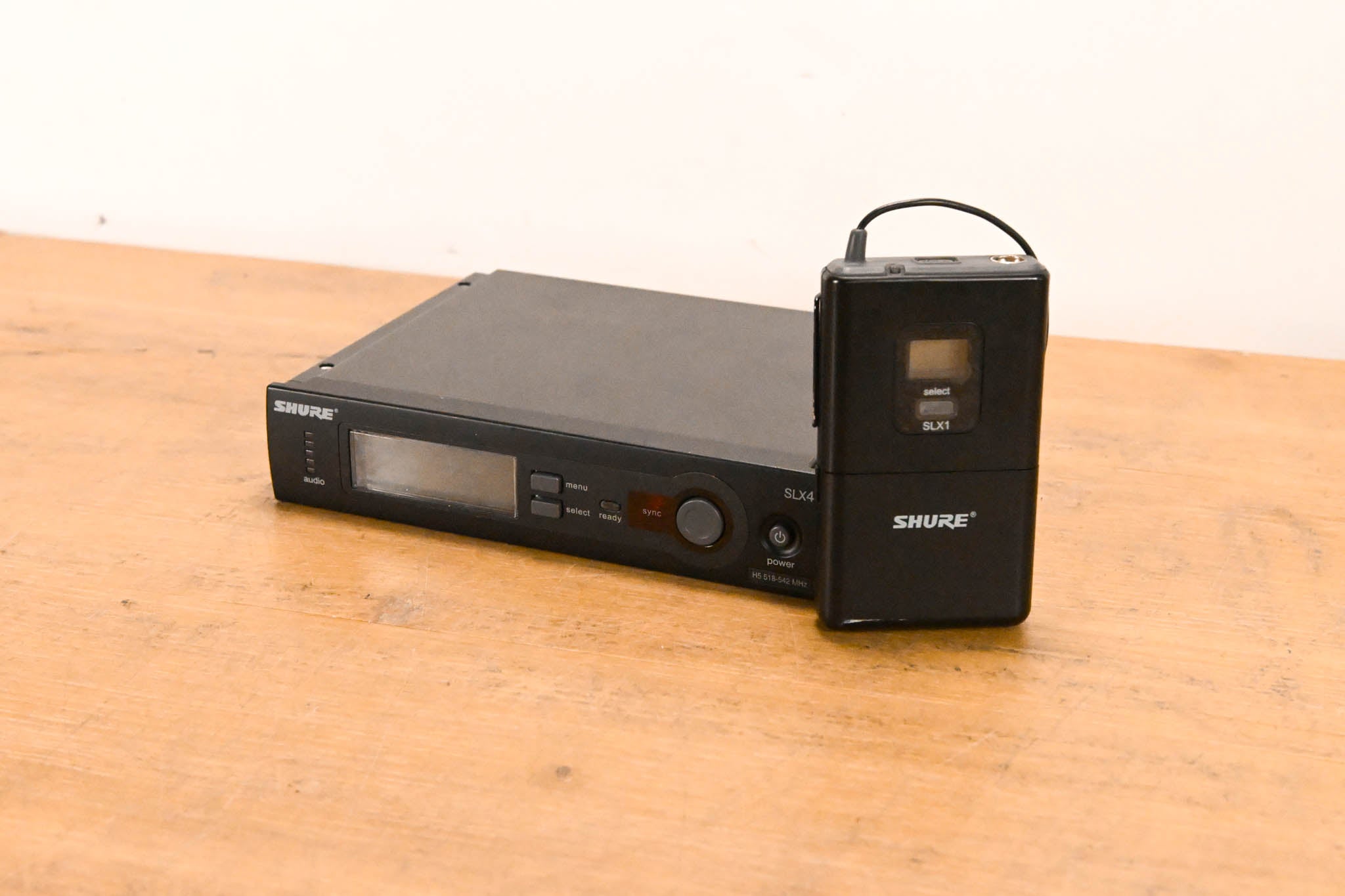 Shure SLX14-H5 Wireless Bodypack System - 518-542 MHz (NO POWER SUPPLY)