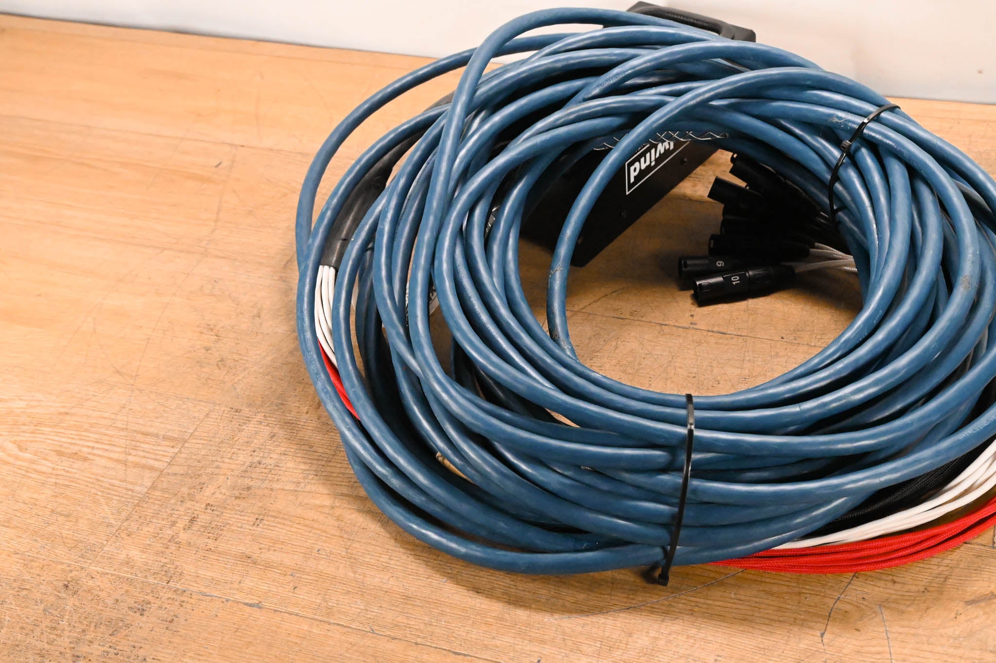 Whirlwind Medusa 12x4 XLR Stage Box to Fanout Snake - 100ft