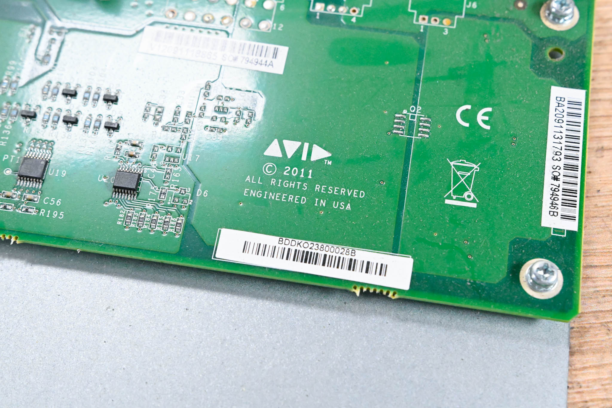 AVID Ethernet Snake Card for VENUE Mix Rack or SC48