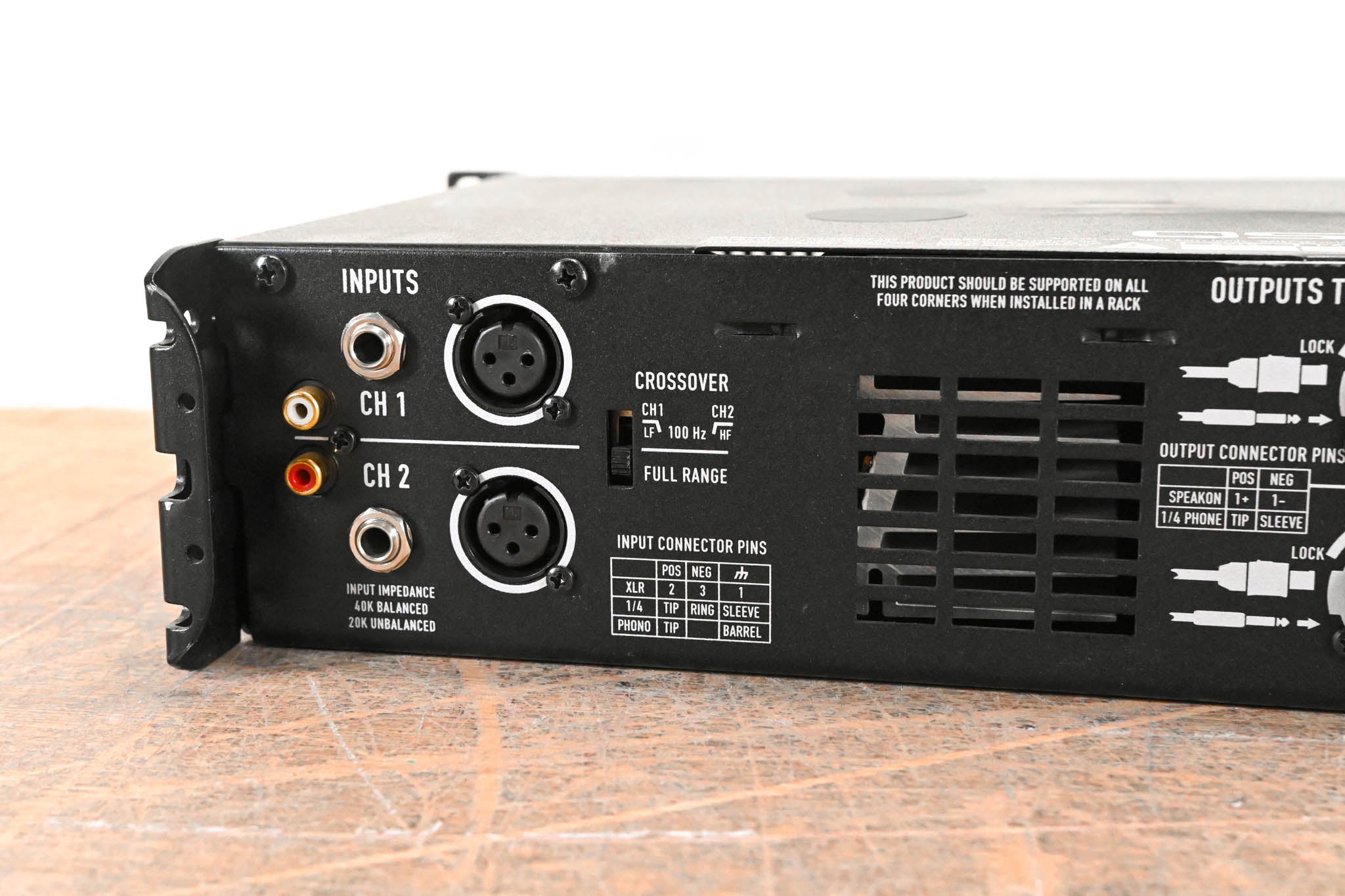 QSC GX3 300W 2-Channel Power Amplifier