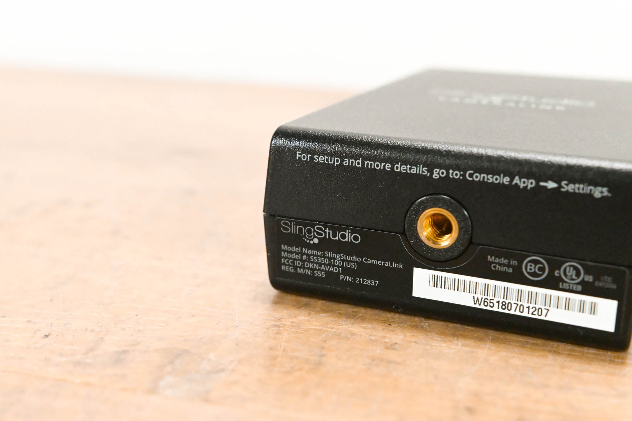 SlingStudio CameraLink
