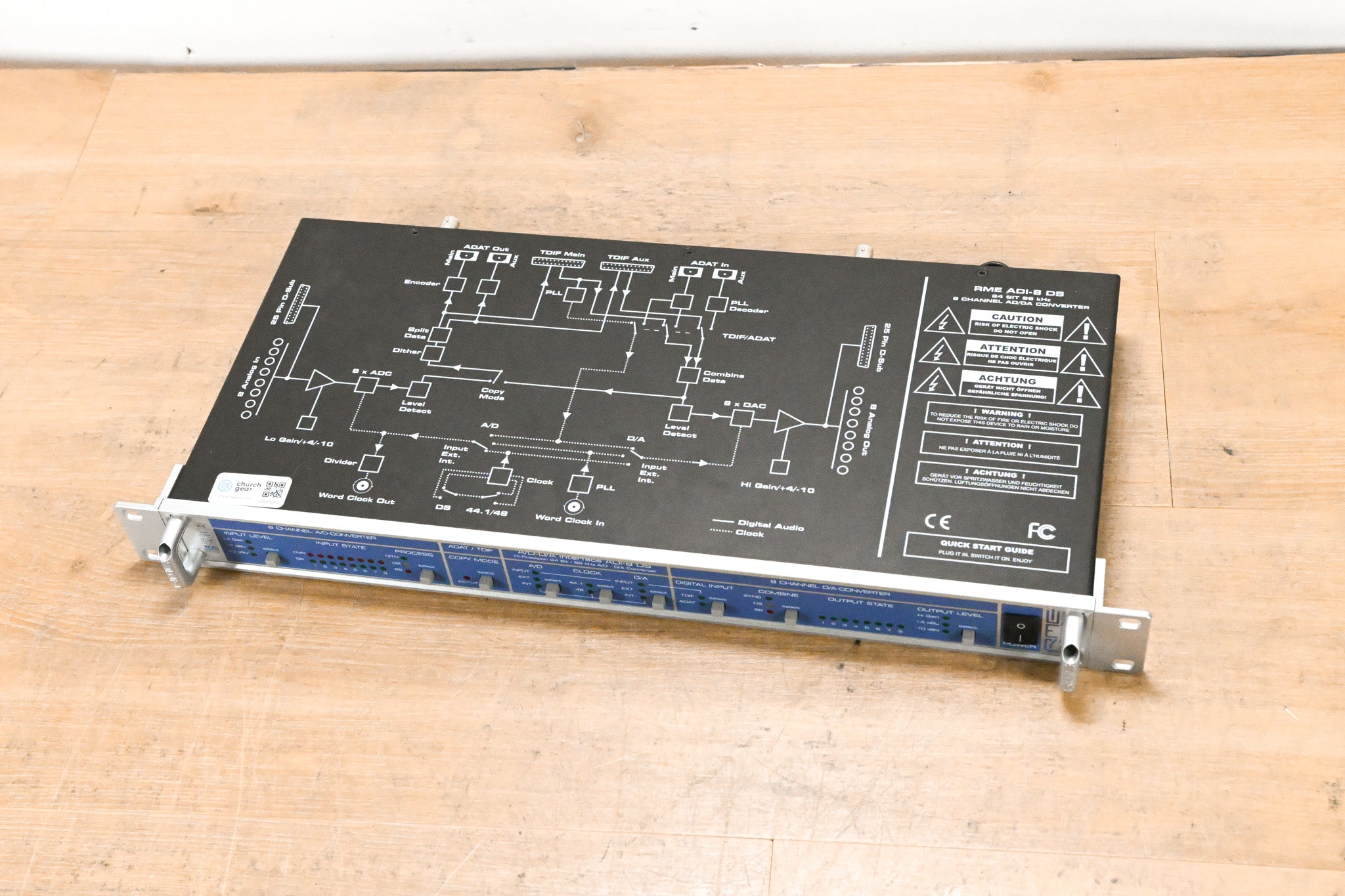 RME ADI-8 DS 8-Channel 96kHz AD/DA Converter