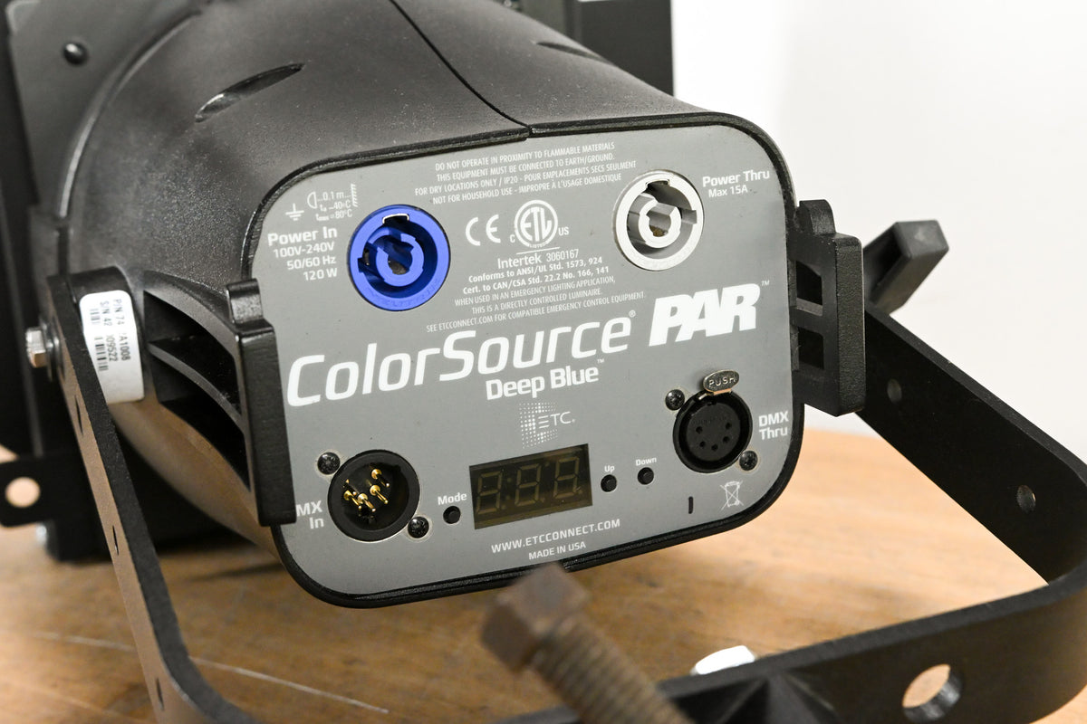 ETC ColorSource PAR Deep Blue LED Wash Light - Black