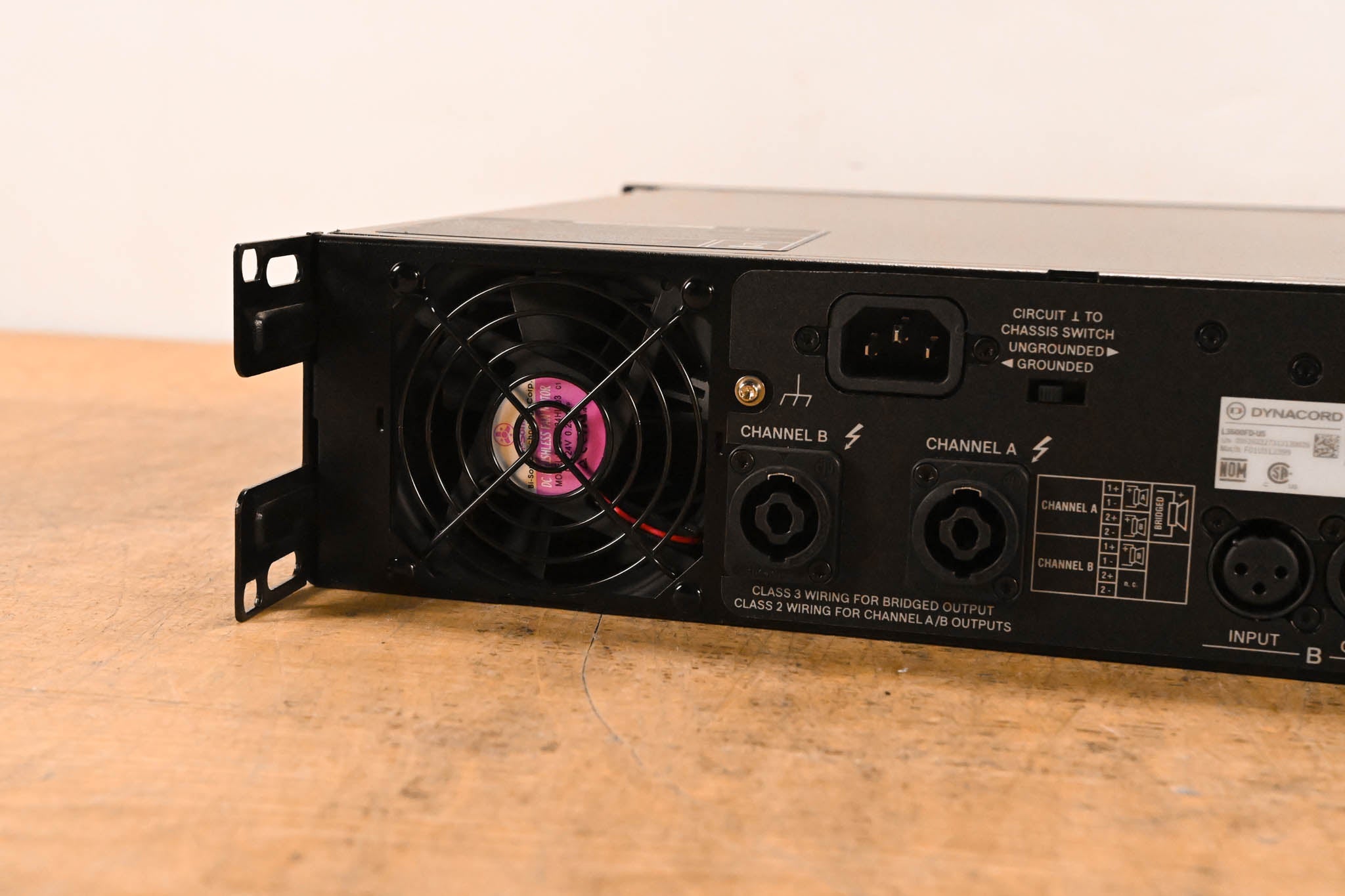 Dynacord L3600FD 2-Channel Power Amplifier with DSP