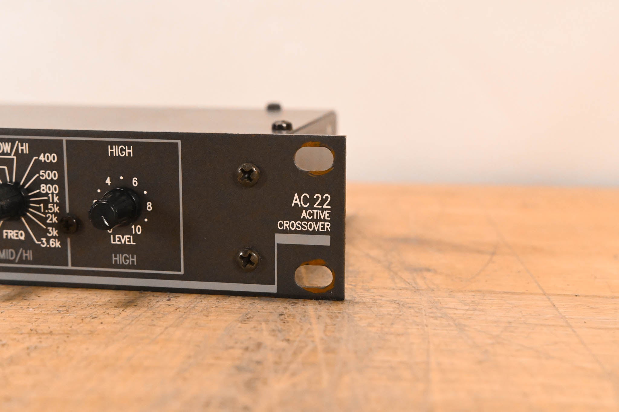 Rane AC22 2-Channel Active Crossover (NO POWER SUPPLY)