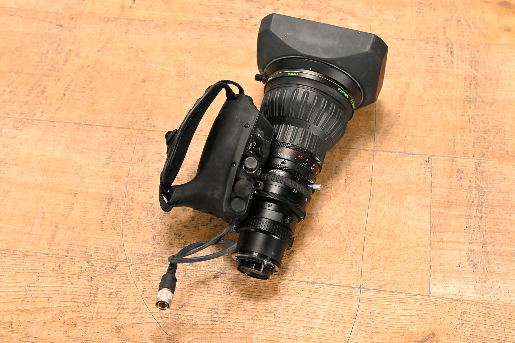 Fujinon ZA22x7.6BRM-M6 TV Zoom Lens - 1:1.8/7.6-167mm CG01RDF