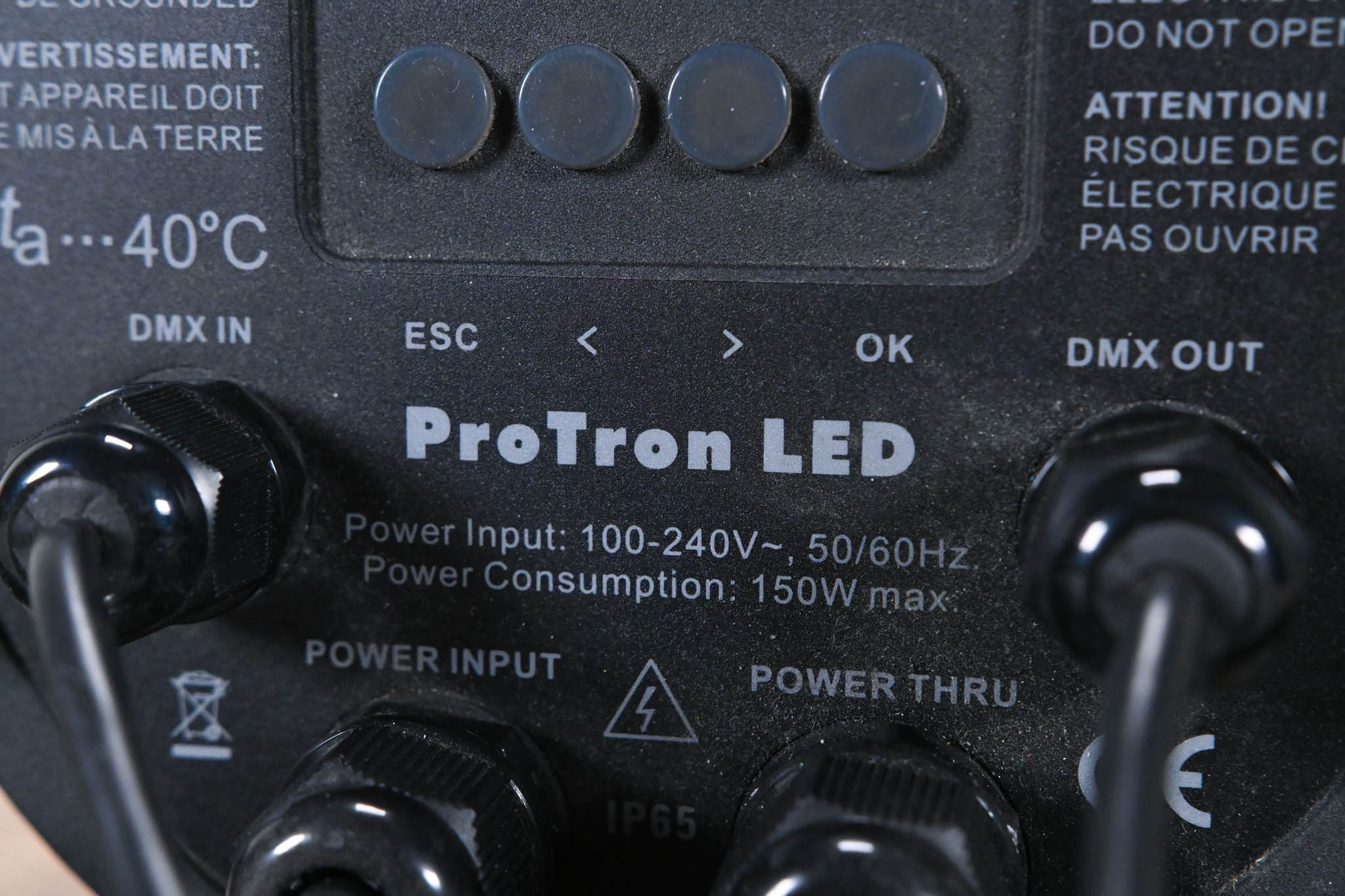 Elation ProTron LED 6,500K Cool White LED Strobe Light