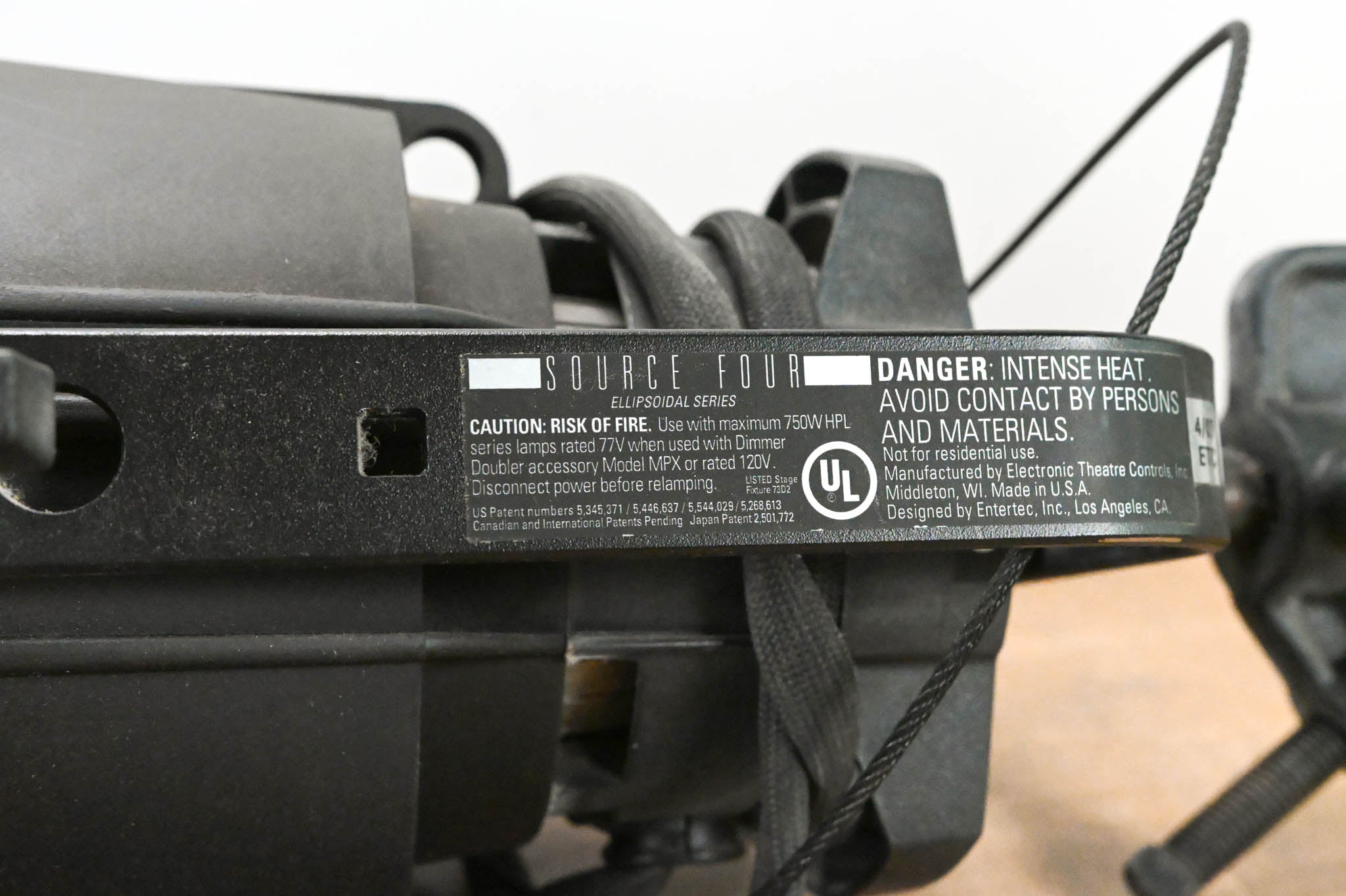 ETC Source Four 750 70 Degree Ellipsoidal Light