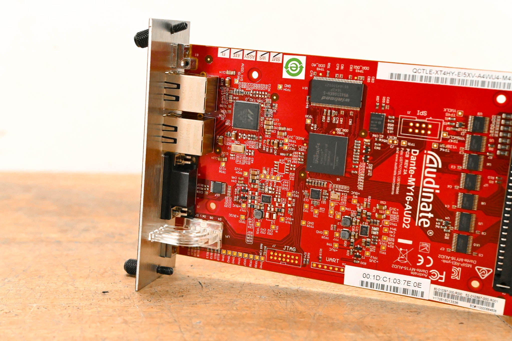 Audinate Dante-MY16-AUD2 16-Channel Dante Network I/O Card