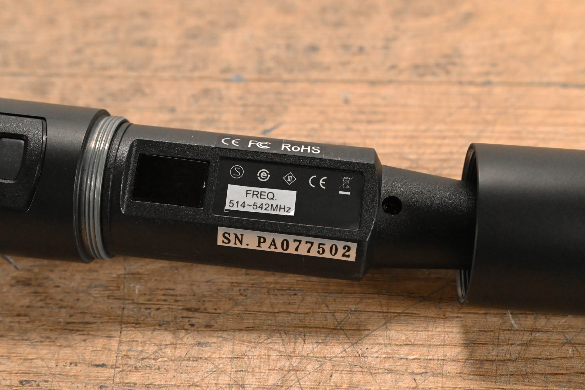 Airwave Technologies U-41 Handheld Transmitter Microphone - 514-542 MHz