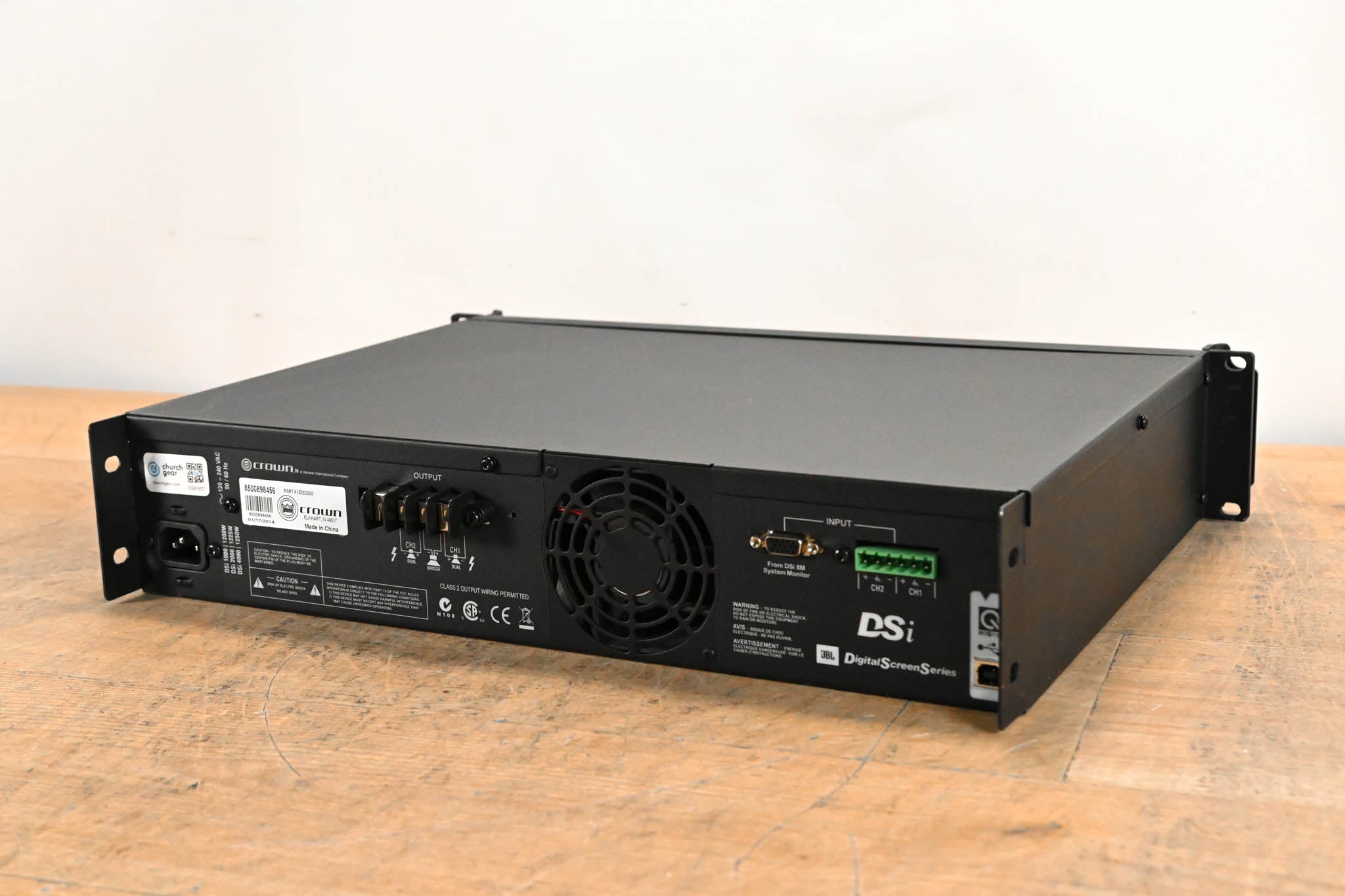 Crown DSi 2000 Two-Channel Power Amplifier