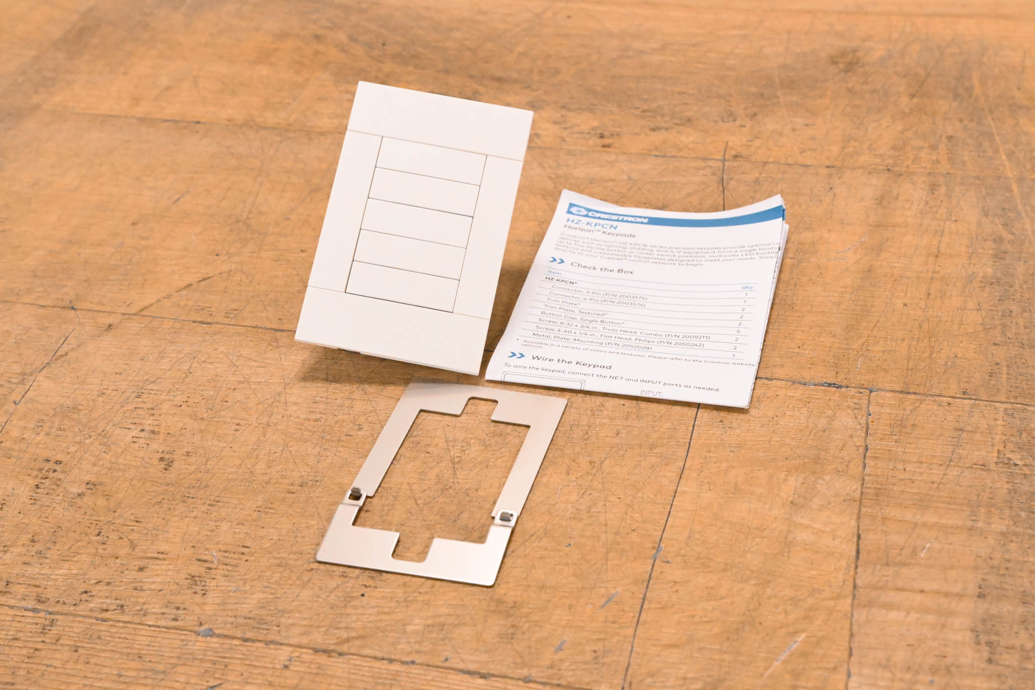 Crestron HZ-KPCN-W Horizon Communications Keypad - White