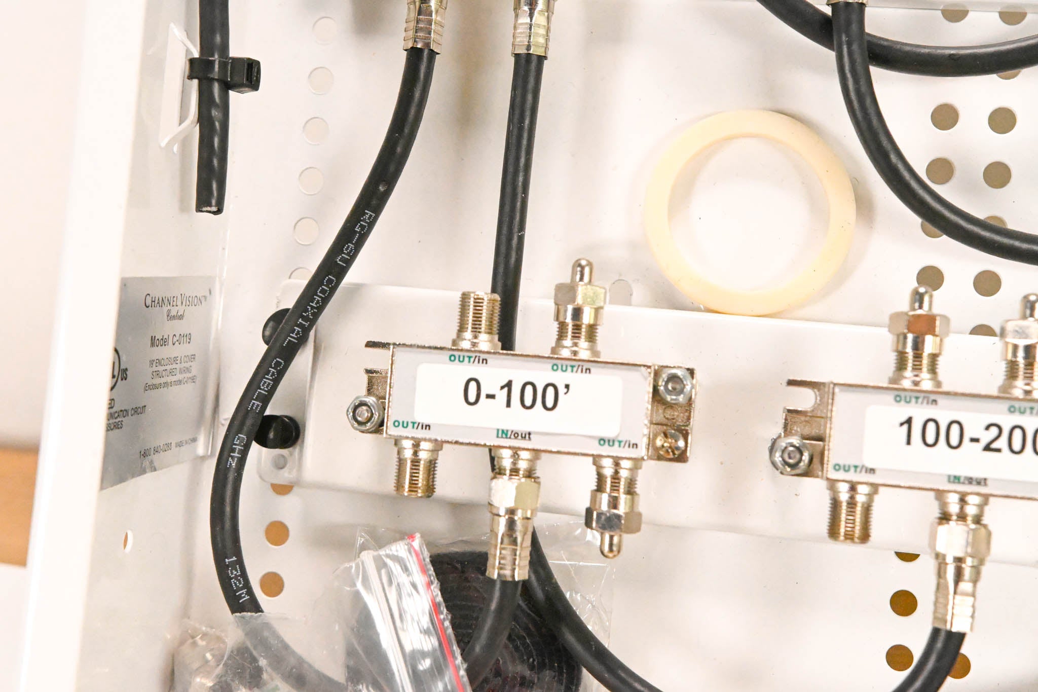 Channel Vision DP-3/12-II Amplified RF Coax Distribution Panel