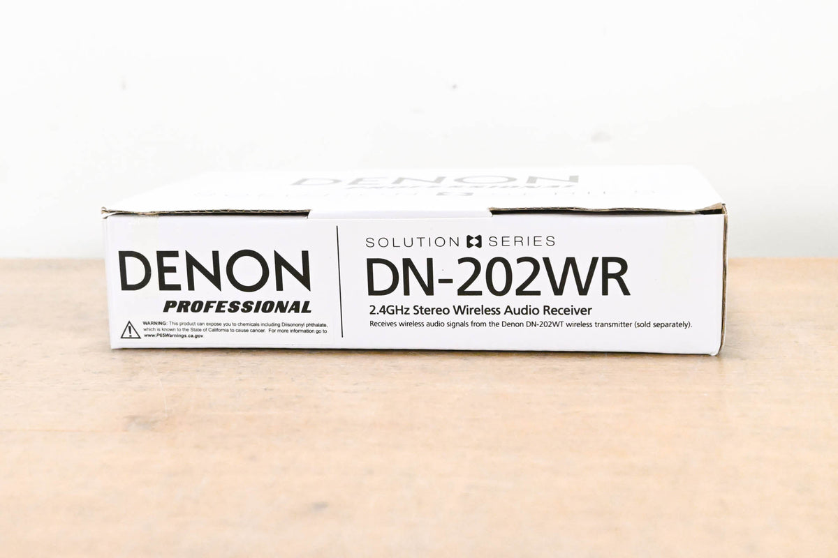 Denon DN-202WR 2.4GHz Stereo Wireless Audio Receiver