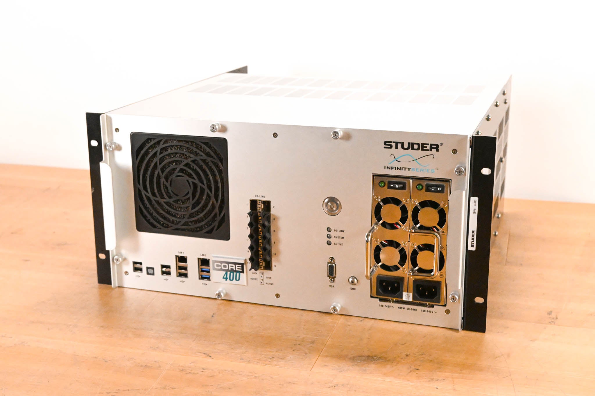 Studer Infinity Core 400 Broadcast Mixing Console Processor