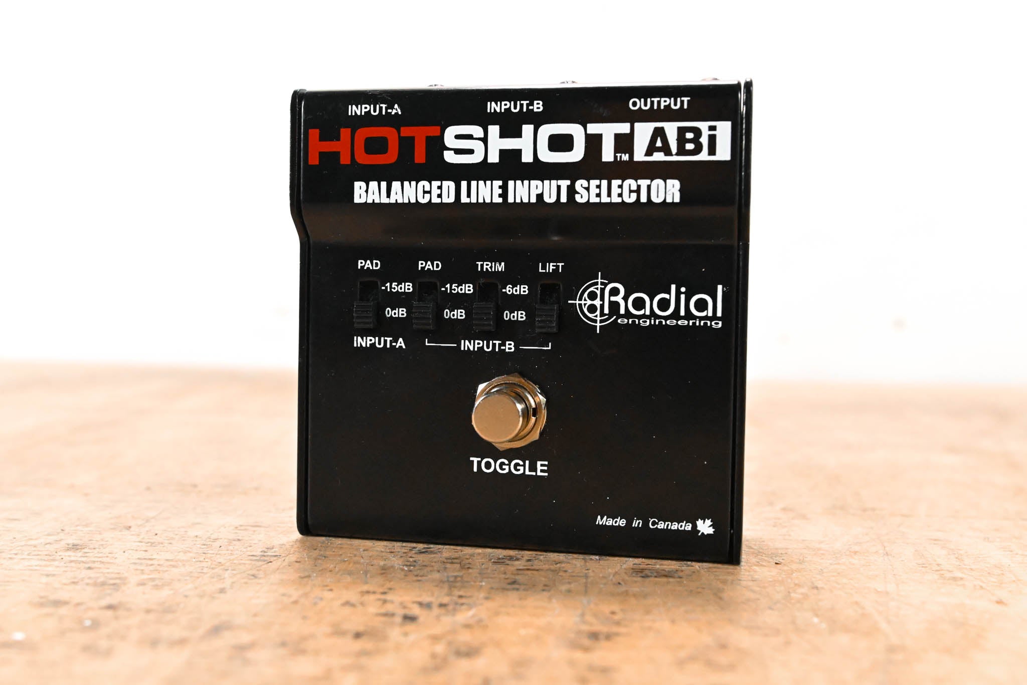 Radial Engineering Hotshot ABi Balanced Line Input Selector