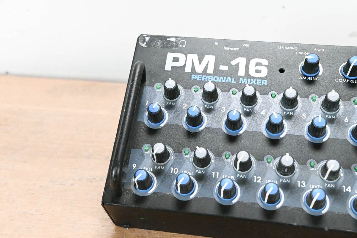 Elite Core PM-16 Personal Monitor Mixer