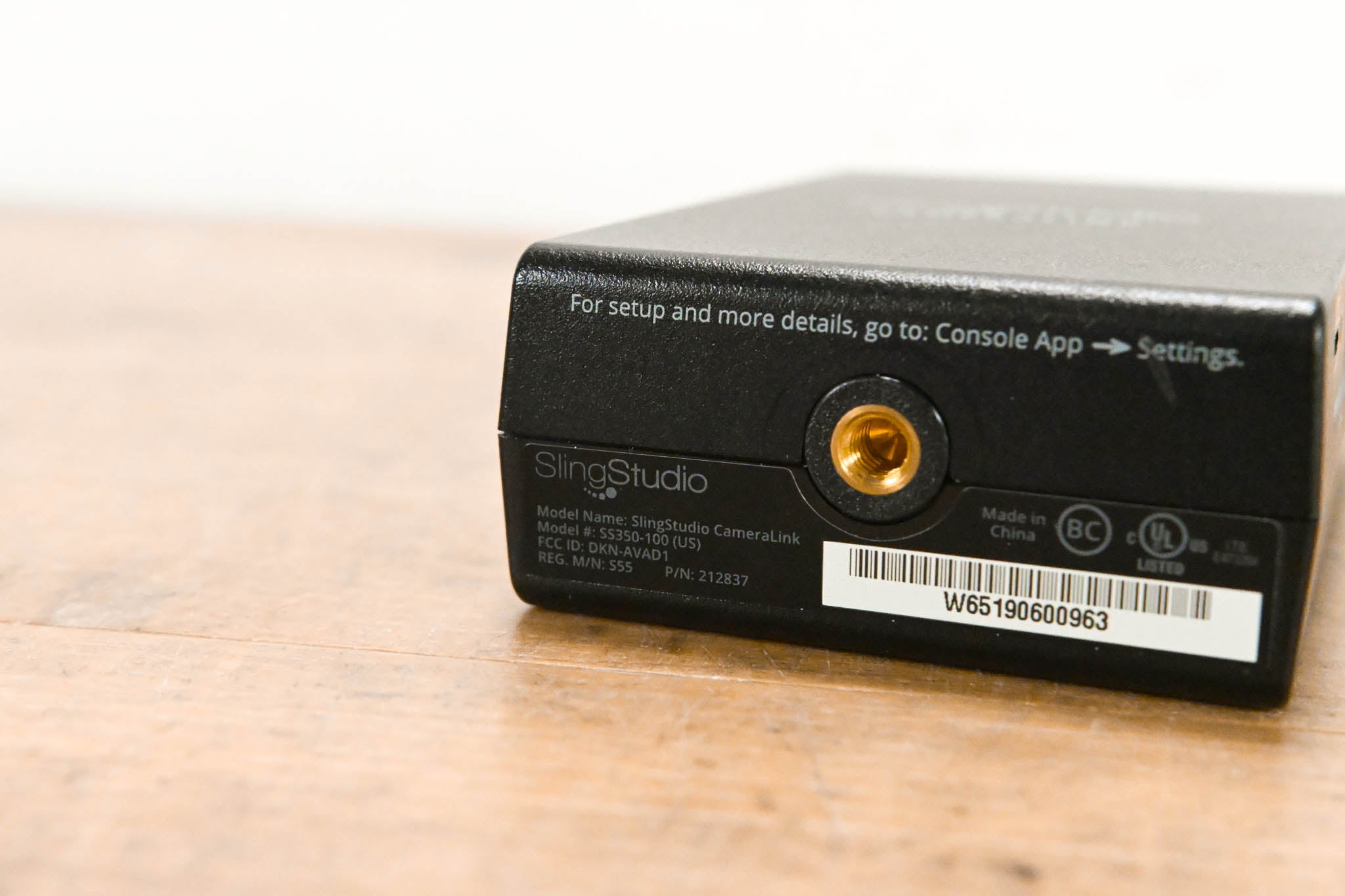 SlingStudio CameraLink
