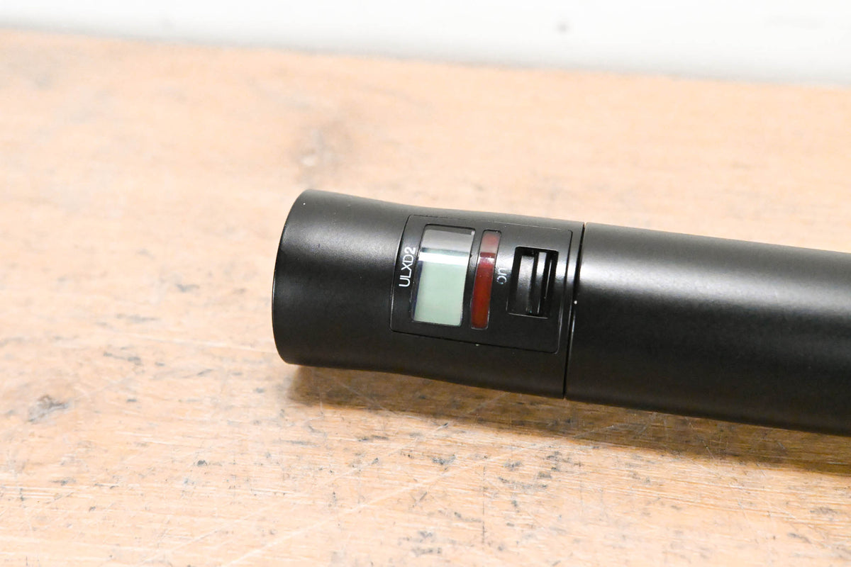 Shure ULXD2 Wireless Handheld Microphone - H50 Band (NO CAPSULE)