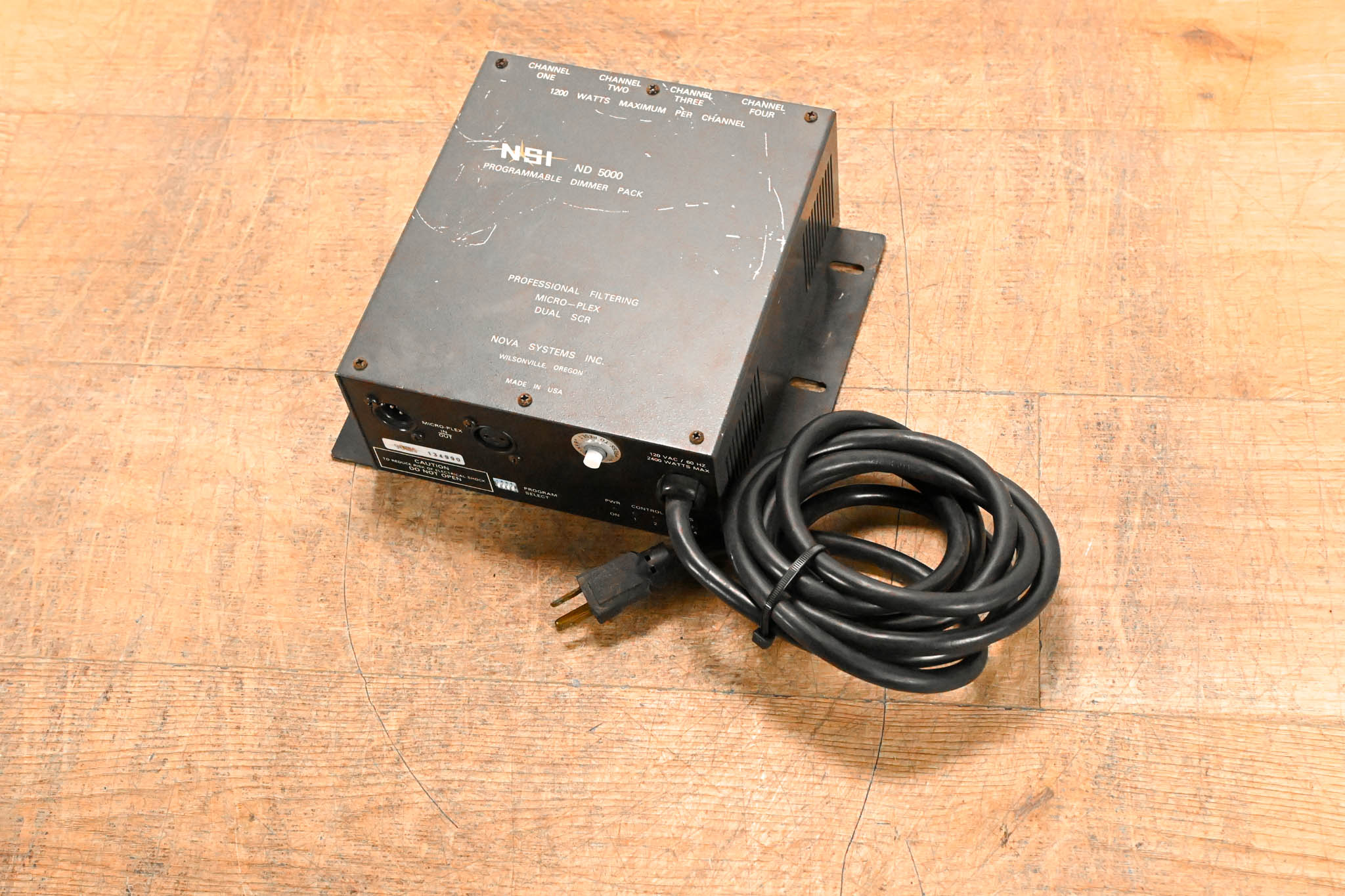 NSI ND 5000 4-Channel Programmable Dimmer Pack