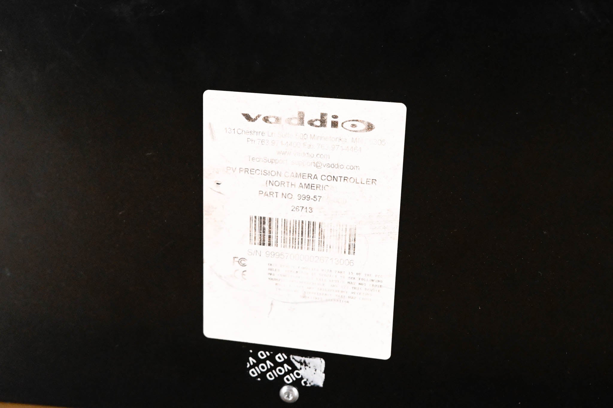 Vaddio ProductionVIEW Precision Camera Controller (NO POWER SUPPLY)