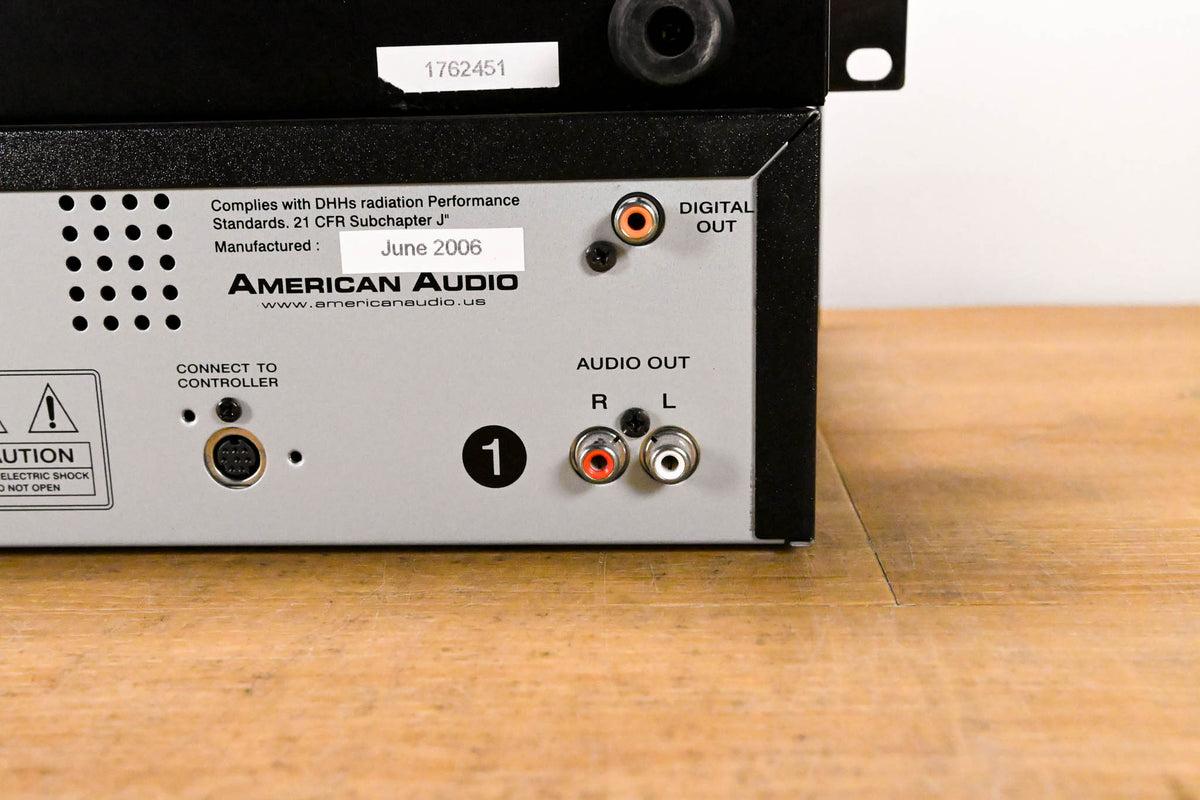 American Audio DCD-PRO310 Professional Dual CD Player