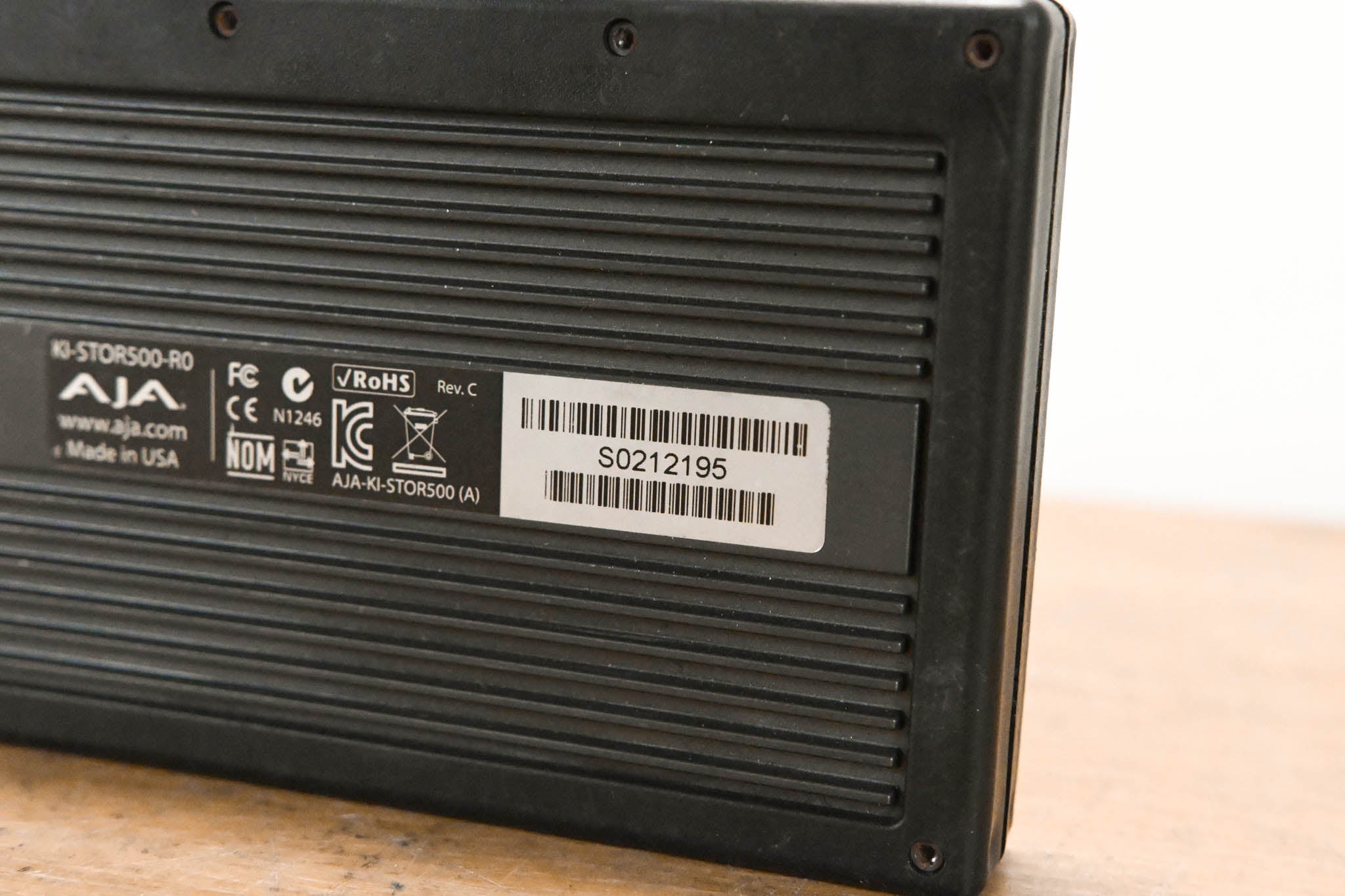 AJA KI-STOR500-R0 500GB KiStor Hard Disk Drive for Ki Pro