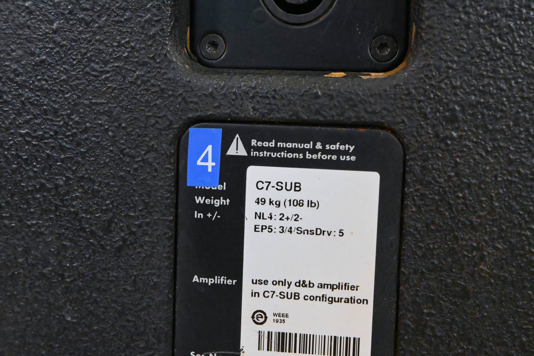 d&b audiotechnik C7-SUB Passive Subwoofer