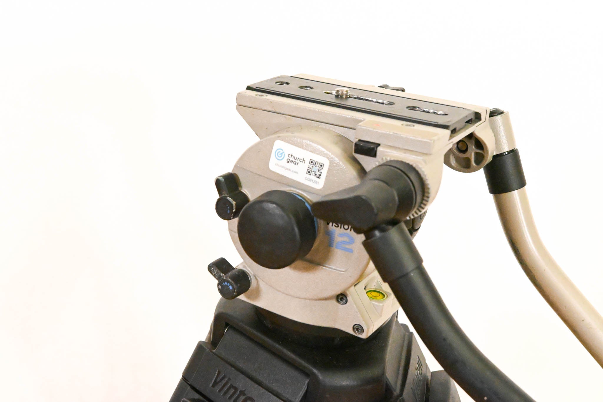 Vinten Vision 12 SD Fluid Head with Aluminum Tripod