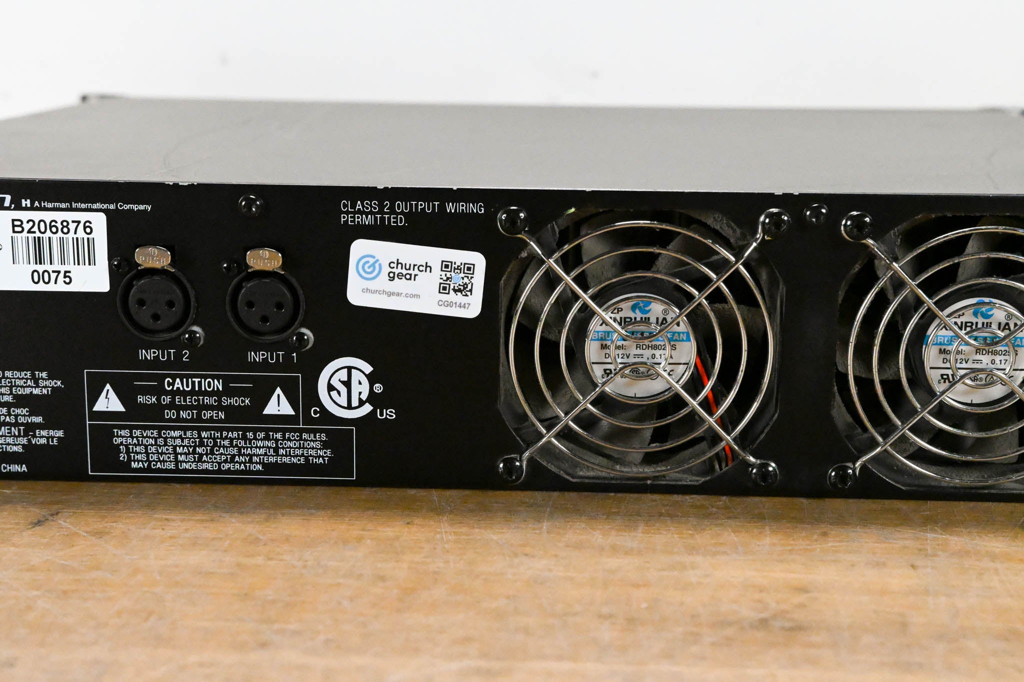 Crown XLS 402 2-Channel Power Amplifier